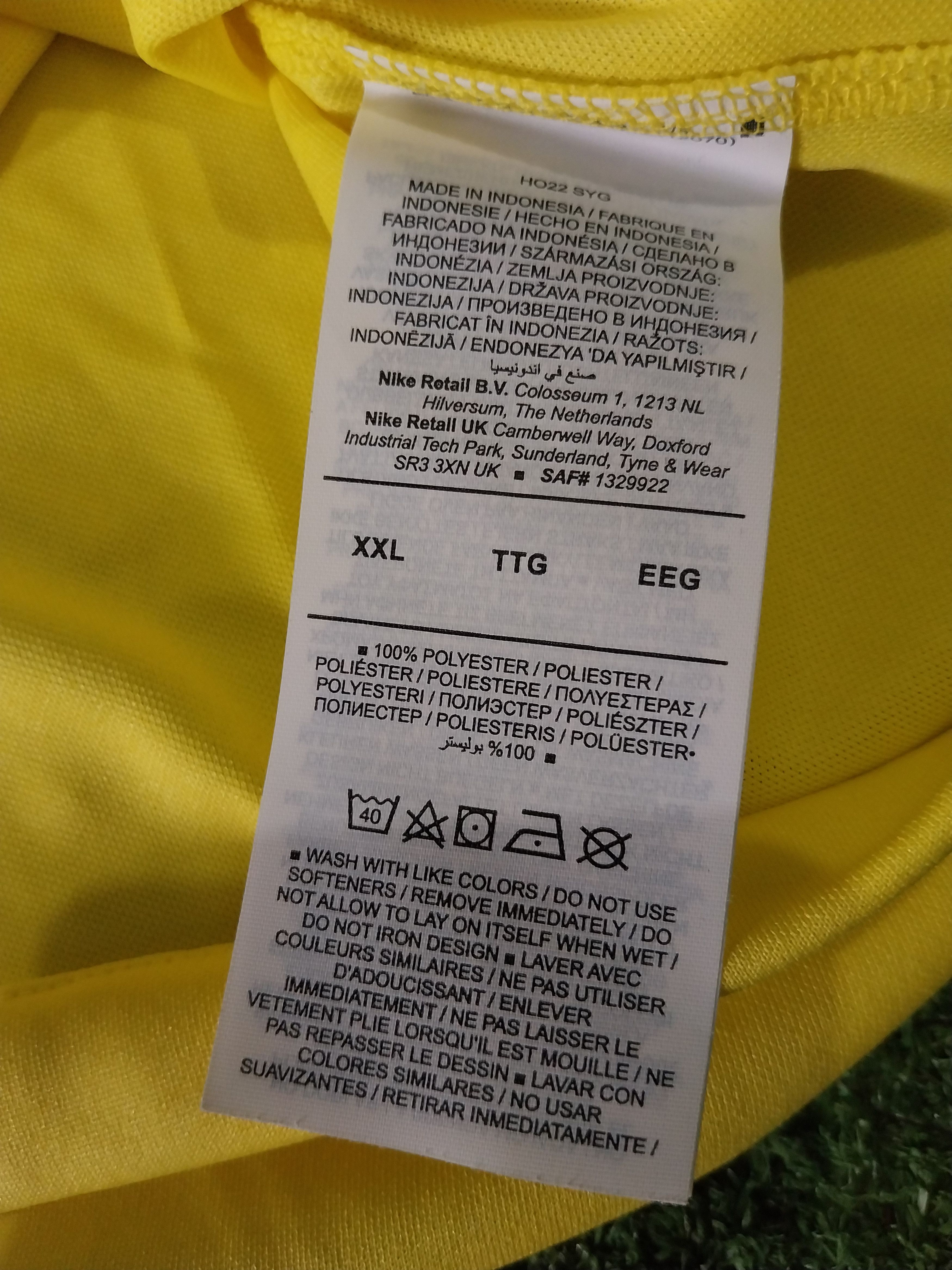 Nike Inter milan away 2022/2023 lautaro martinez jersey football Size US XXL / EU 58 / 5 - 9 Thumbnail