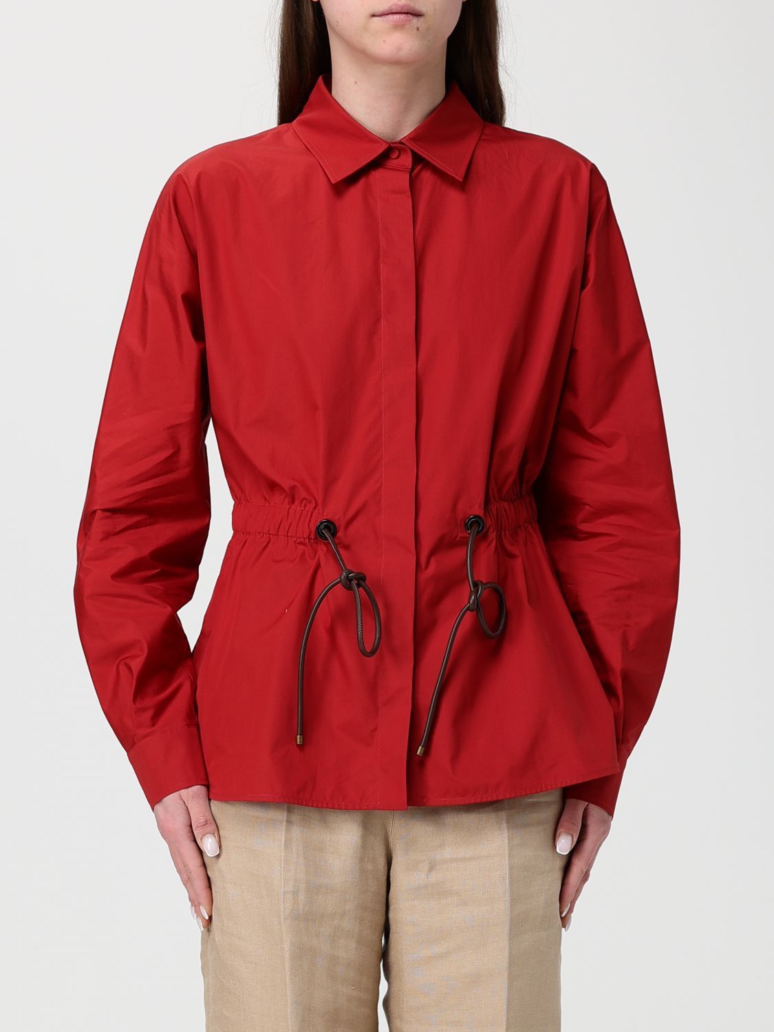 Max Mara Max Mara Shirt Woman Red Size M / US 6-8 / IT 42-44 - 1 Thumbnail