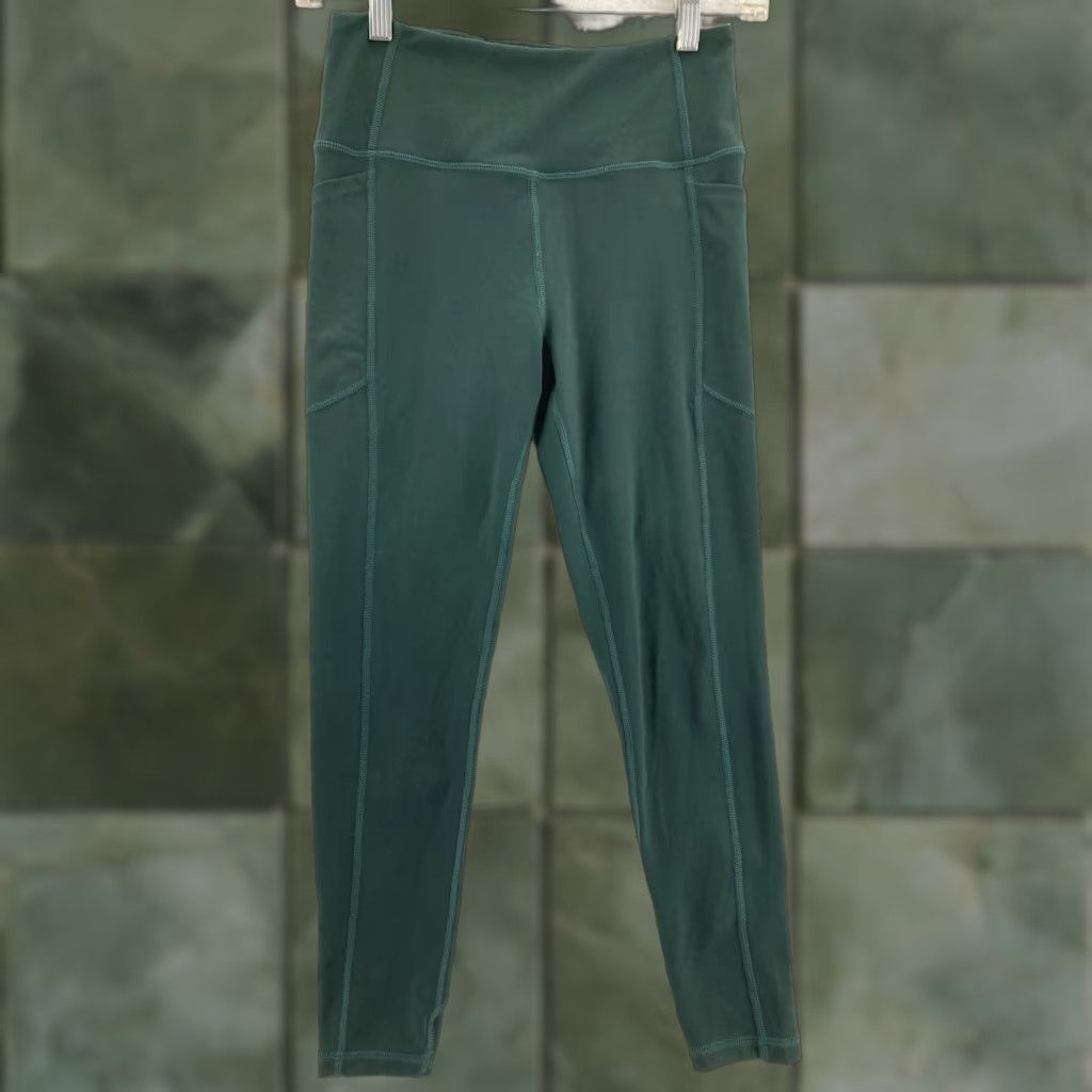 Victoria's Secret Victorias Secret Pants 6 Small Green Yoga Size 28" / US 6 / IT 42 - 1 Thumbnail