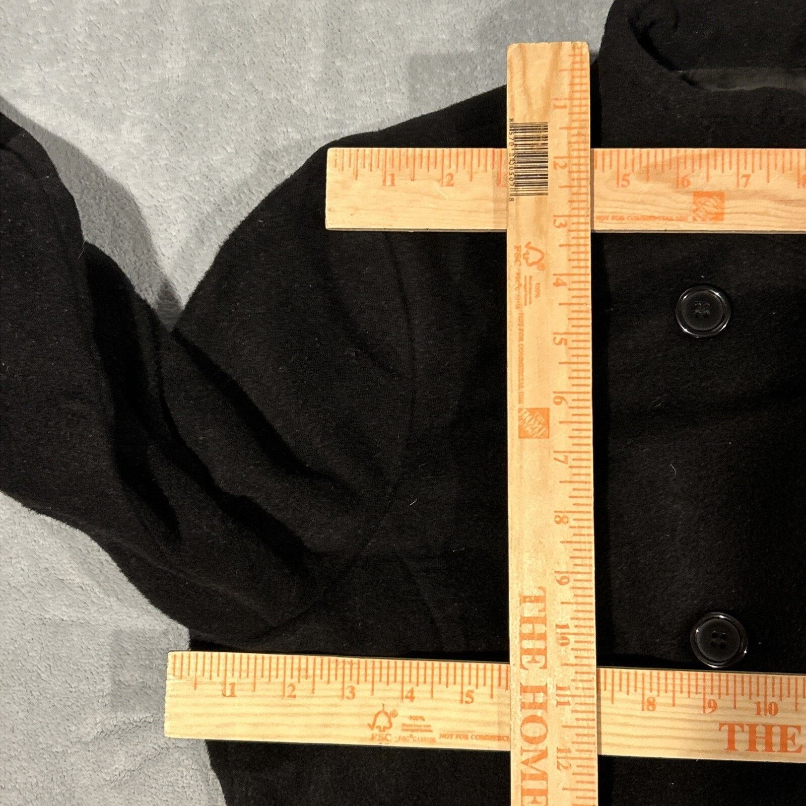 Polo Ralph Lauren Alpaca Wool Pea Coat Womens 8 Large Double Breasted Vented Size L / US 10 / IT 46 - 10 Thumbnail