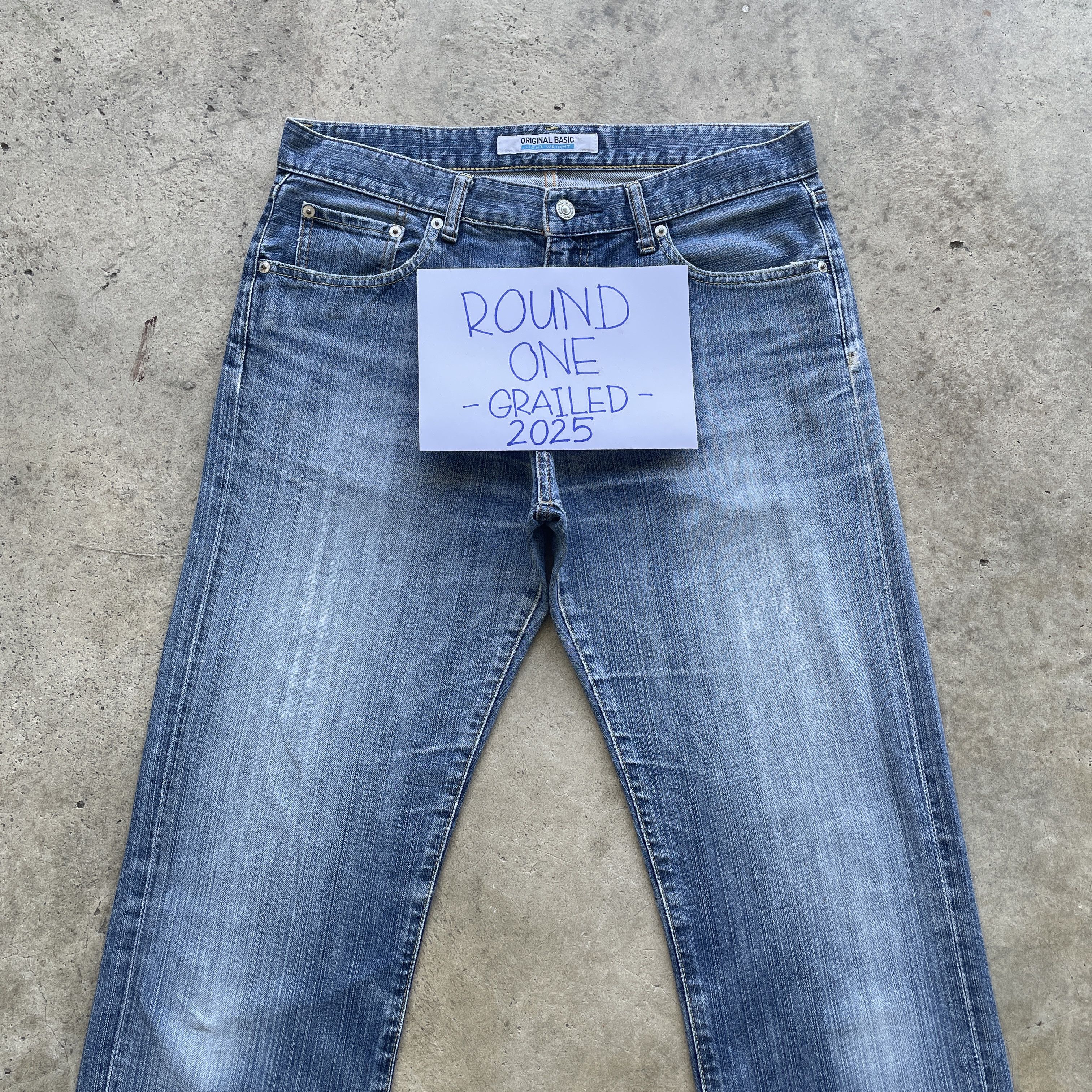 Japanese Brand × Vintage VINTAGE JAPANESE DENIM JEANS FADED PANTS W33x28.5 Size US 33 - 3 Thumbnail