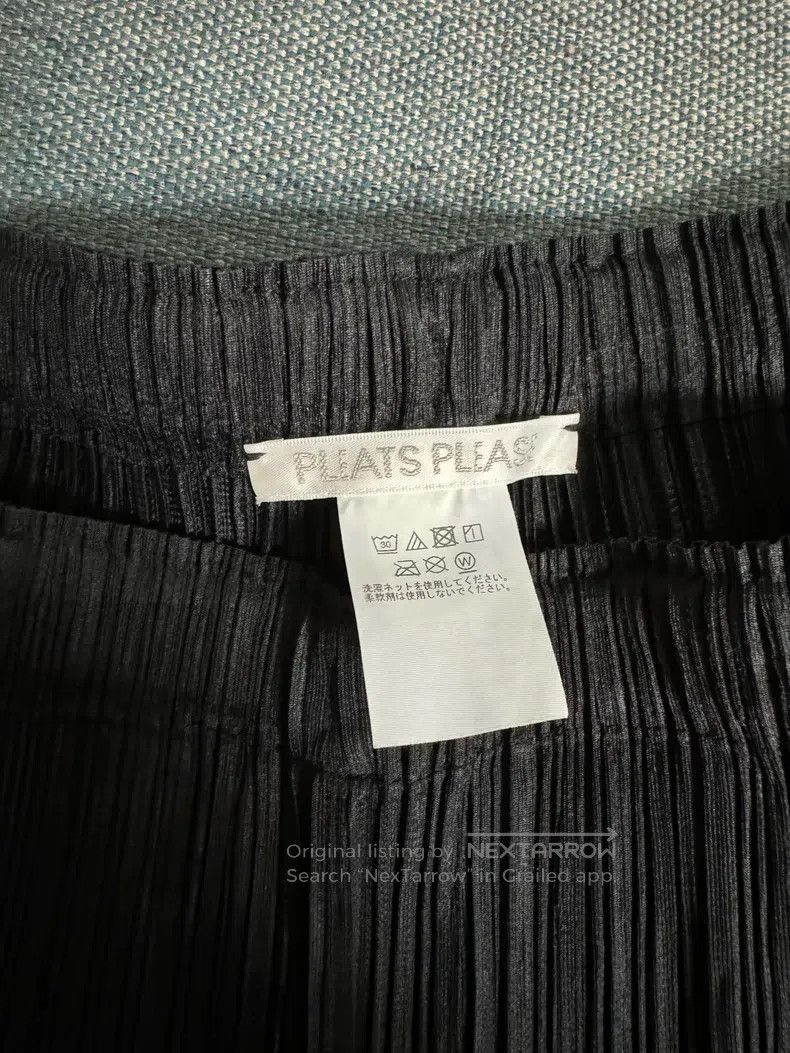 Issey Miyake Issey Miyake size:5 Black Wide Leg Pants Size 31" - 7 Thumbnail