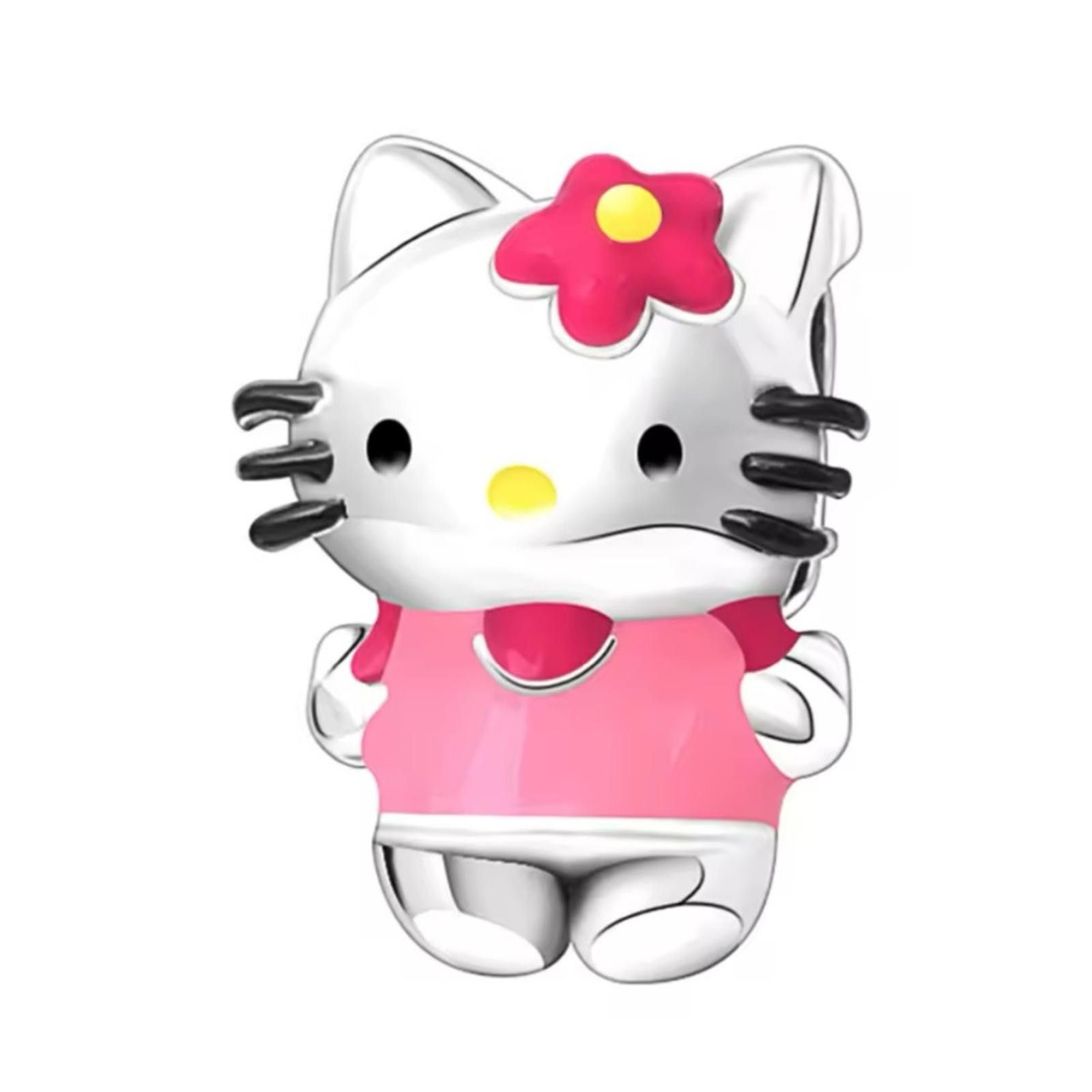Designer NWOT Hello Kitty Charm Sterling Silver 925 Size ONE SIZE - 1 Thumbnail