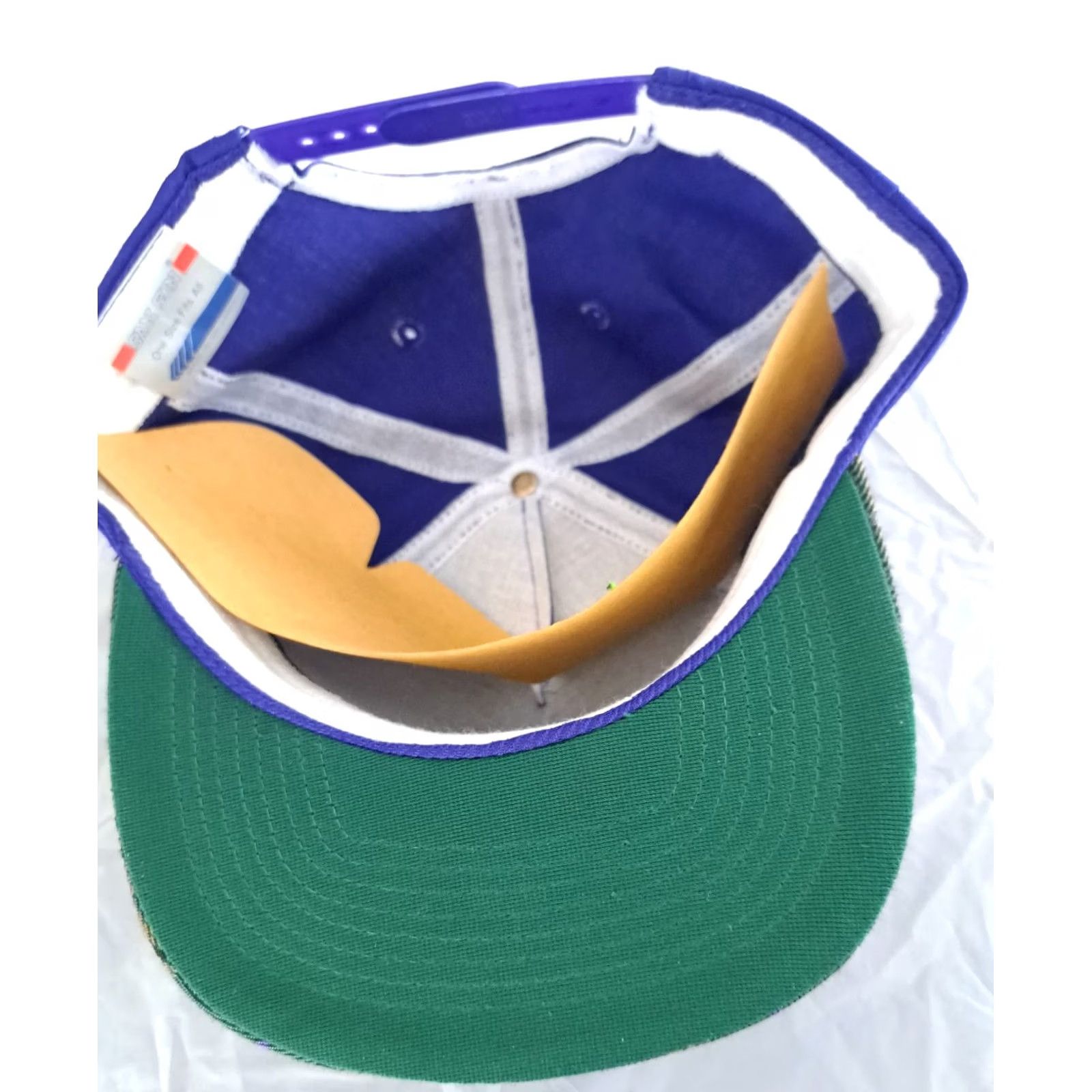 Vintage VINTAGE San Sun Blue Hat Baseball Cap One Size Adjustable Unisex Adults Cotton Canvas 80s Casual Sports Theme Size ONE SIZE - 4 Thumbnail