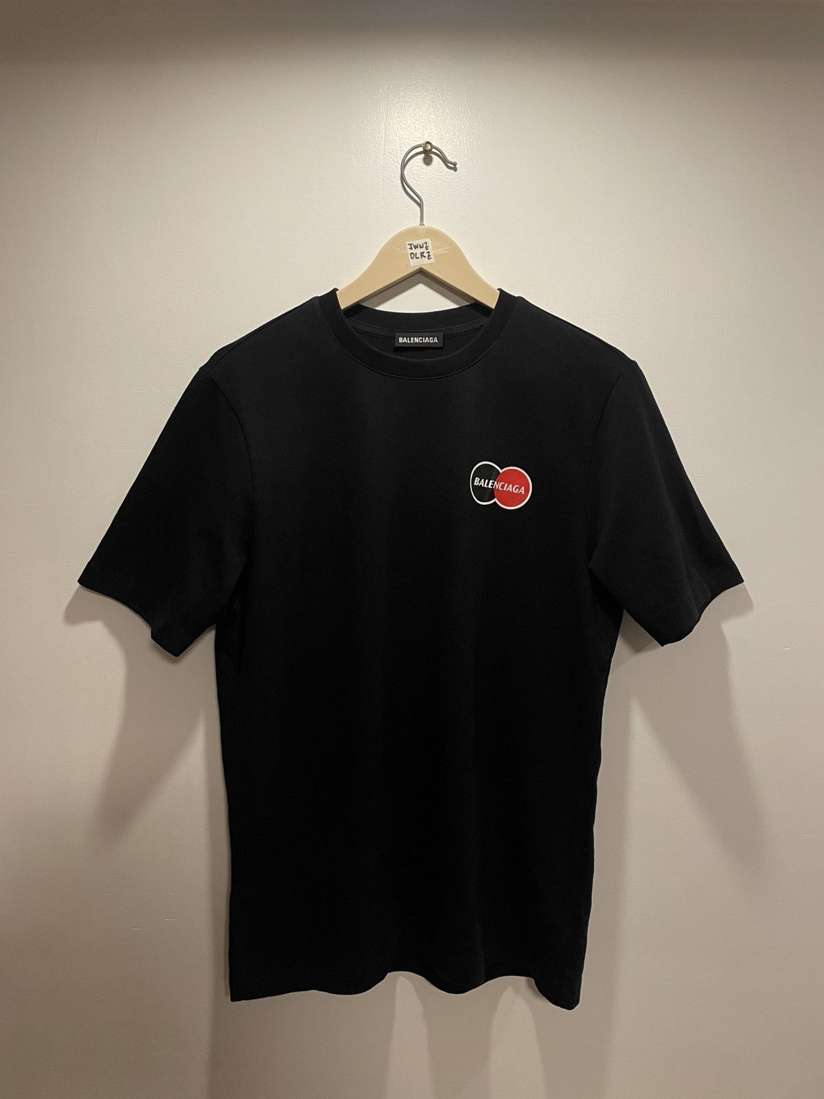 Balenciaga Balenciaga Logo Black Tee Size US S / EU 44-46 / 1 - 1 Thumbnail