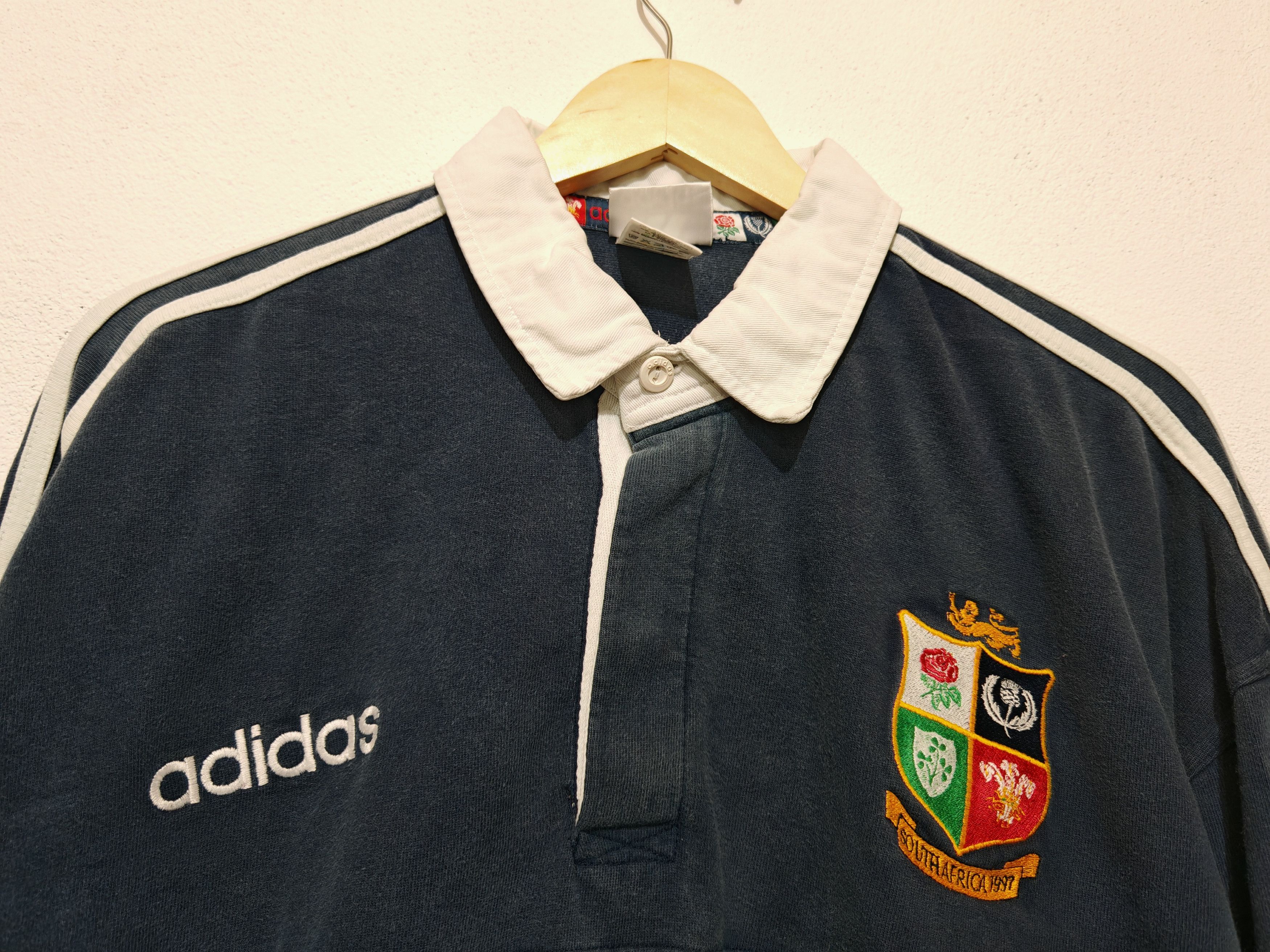 Adidas × Vintage Vintage 1997 British Irish Lions Rugby Training jersey Size US XL / EU 56 / 4 - 5 Thumbnail