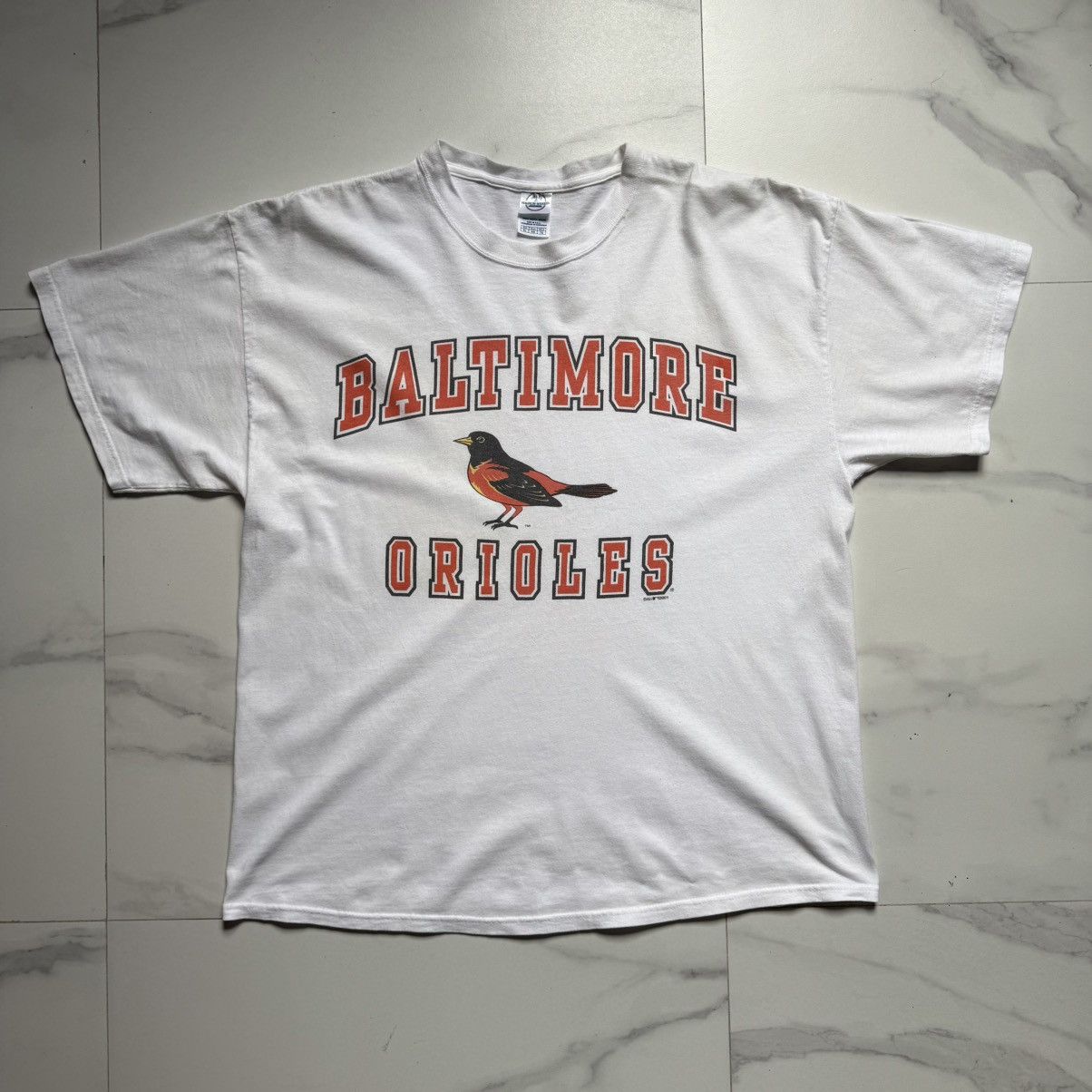 Delta × MLB × Vintage Vintage Y2K Baltimore Orioles Licensed Tee Size US XL / EU 56 / 4 - 2 Thumbnail