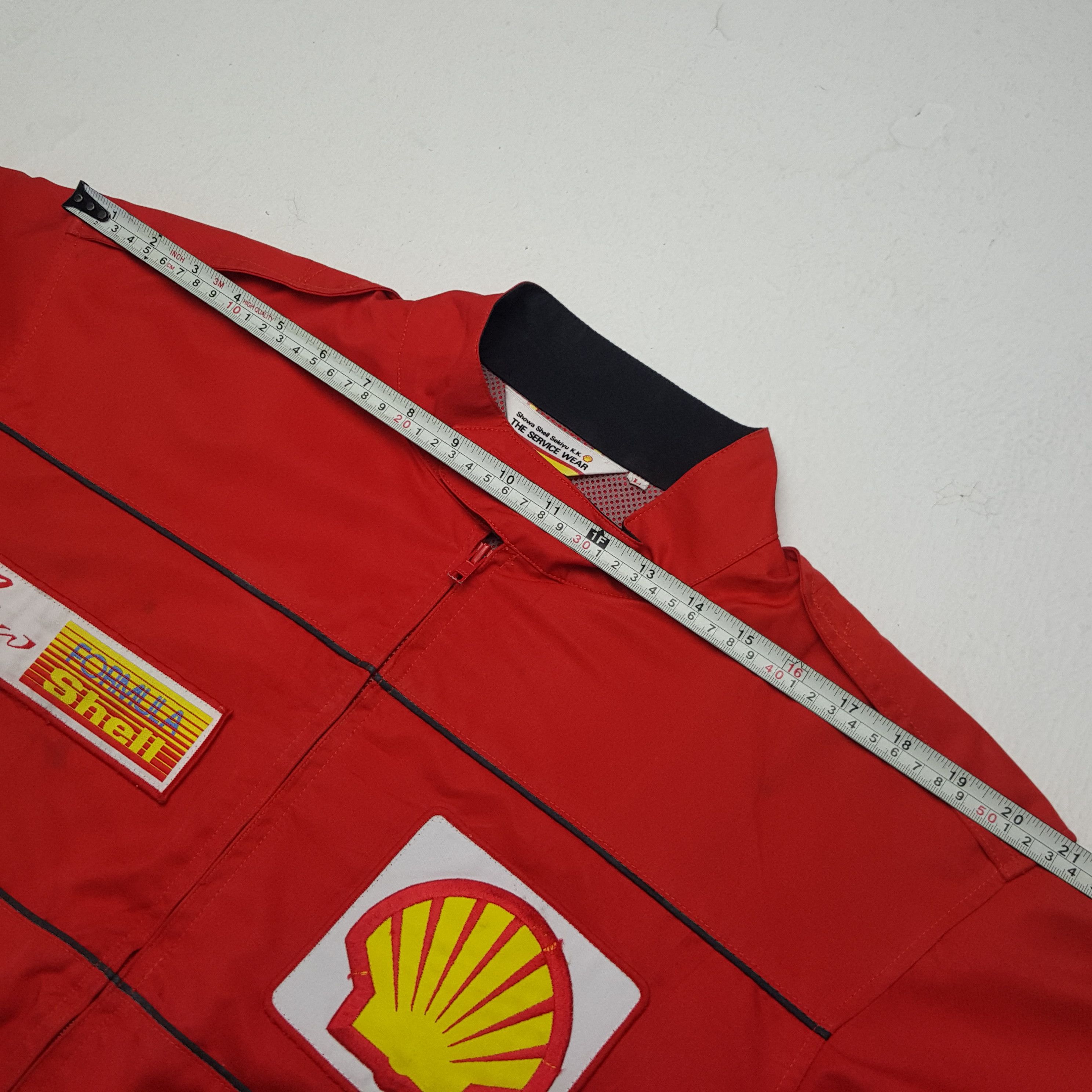 Ferrari × Vintage Vintage Shell Formula One Yuasa 1887 Ferrari Racing Jacket Size US L / EU 52-54 / 3 - 6 Thumbnail