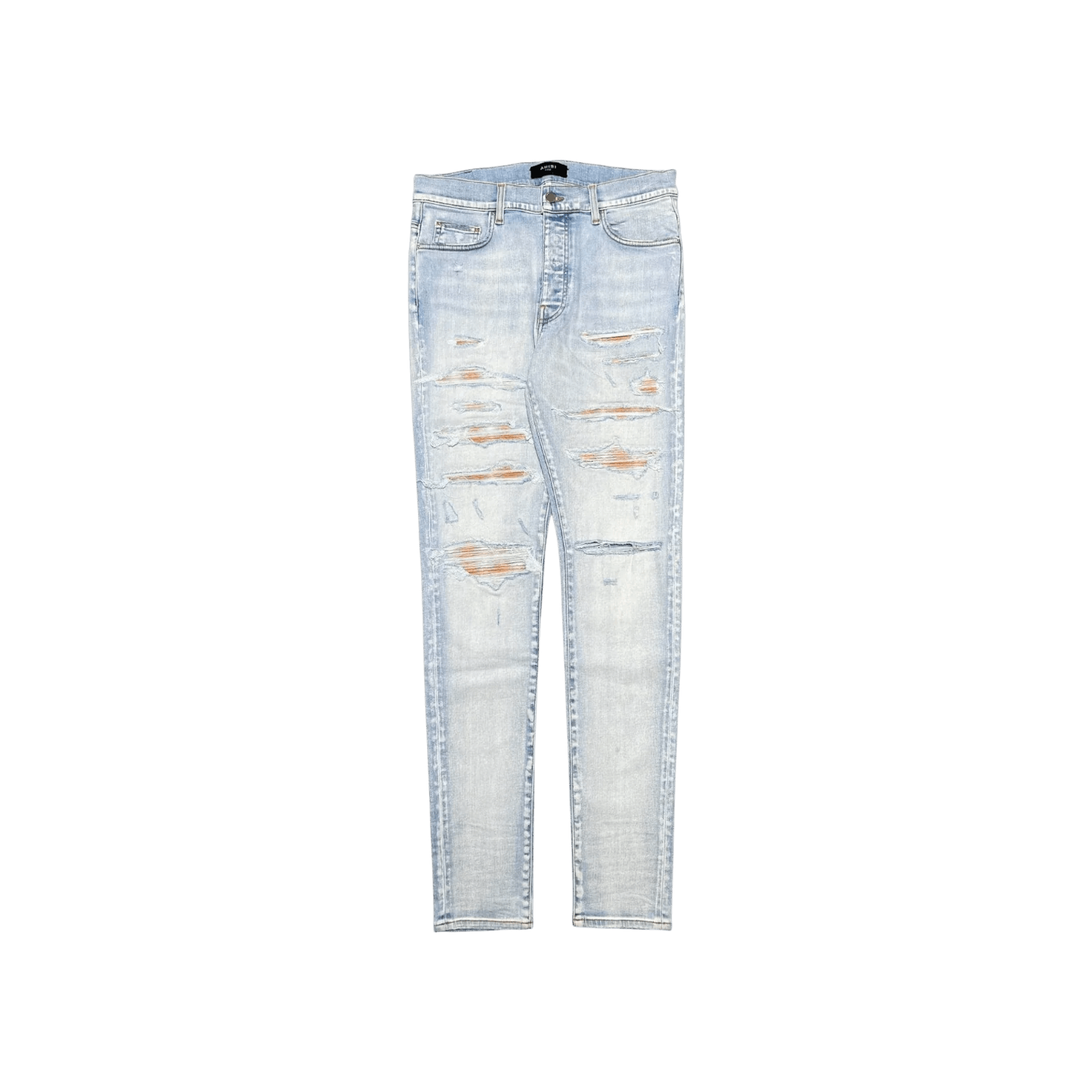 Amiri Amiri 'Thrasher Plaid' Indigo Jeans Size US 40 / EU 56 - 1 Preview