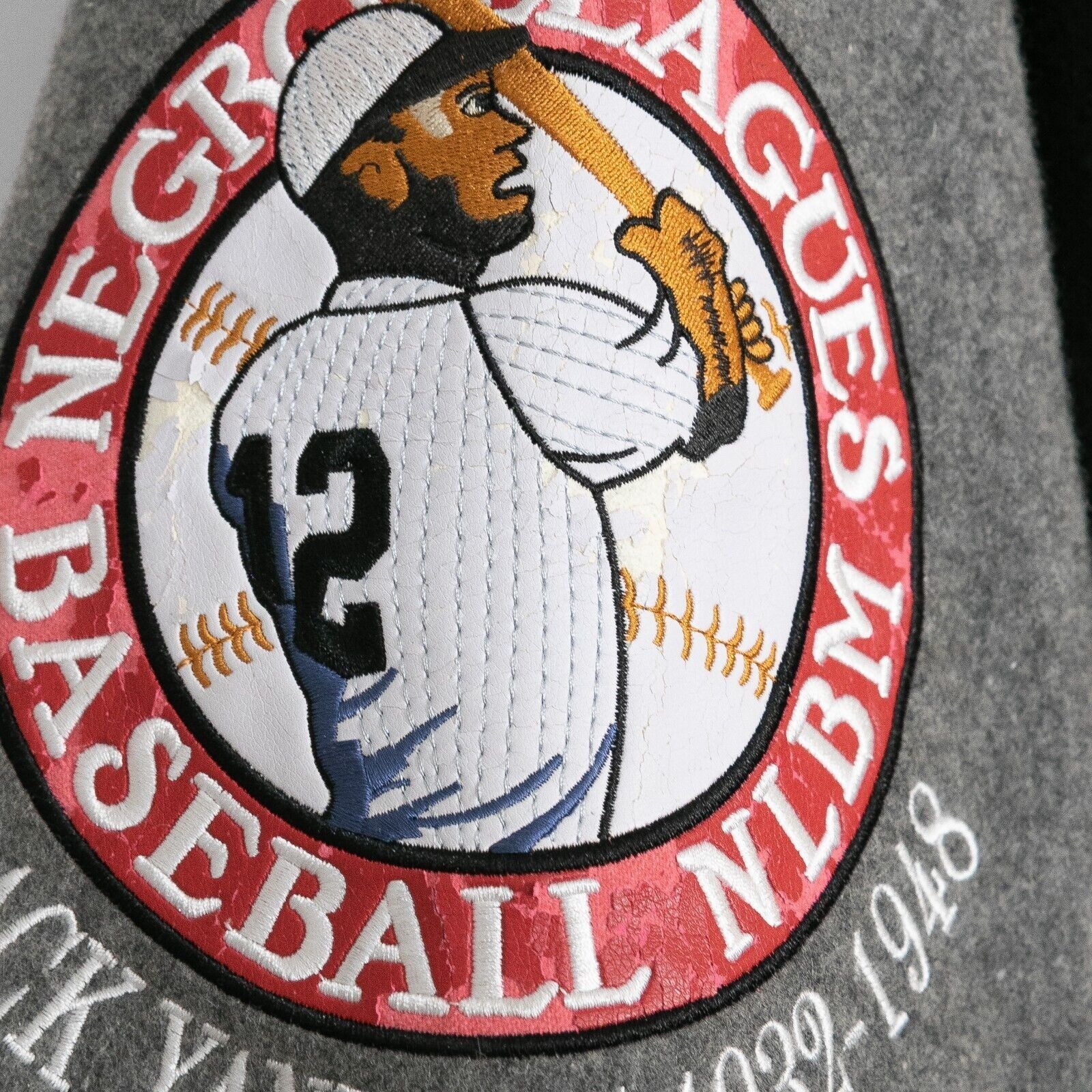 Vintage Vintage Negro League Black Yankees Wool Bomber Jacket XL Size US XL / EU 56 / 4 - 7 Thumbnail