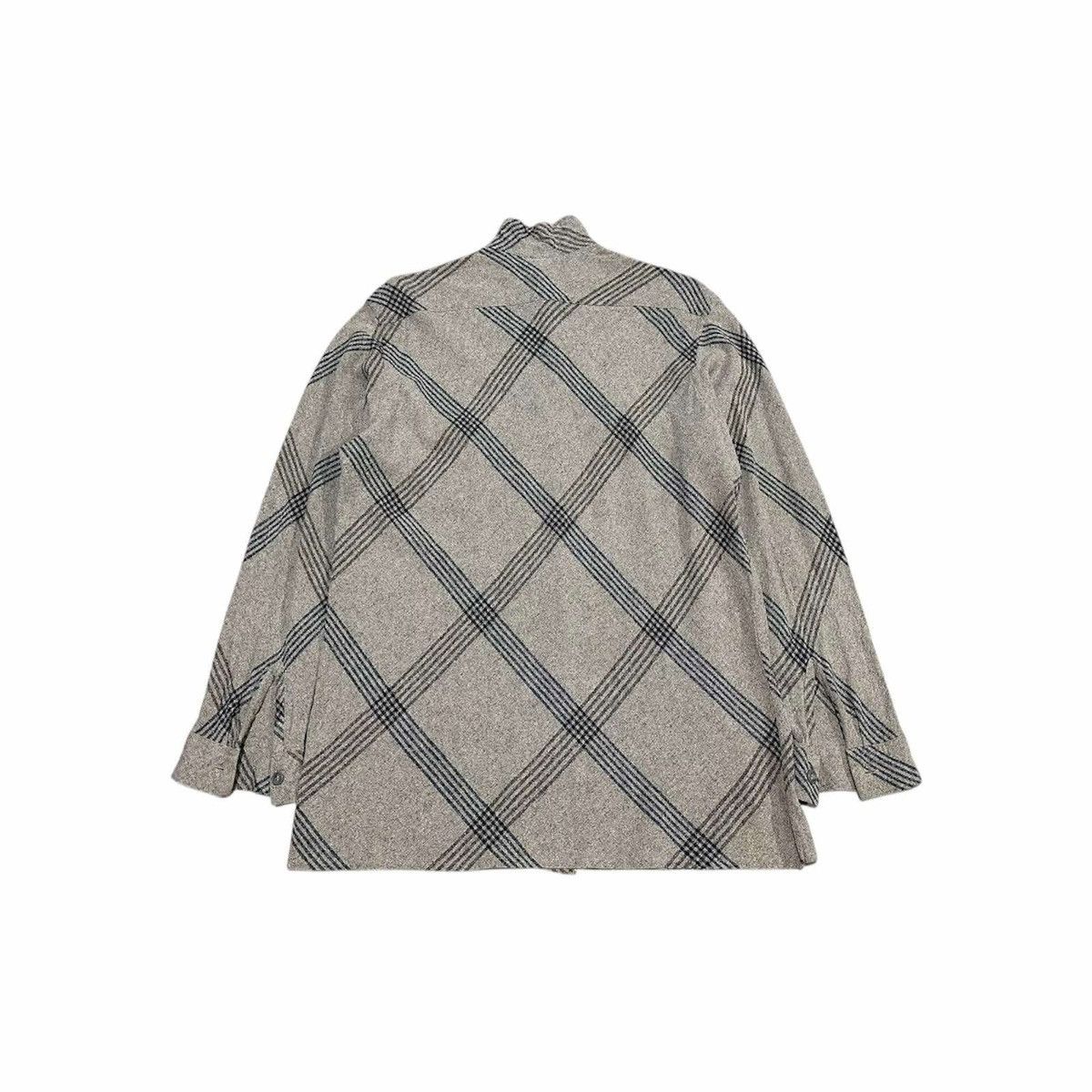 Yohji Yamamoto 🔥1986 Archived Y’s For Men Plaid Shirt Long Sleeve Size US L / EU 52-54 / 3 - 9 Thumbnail