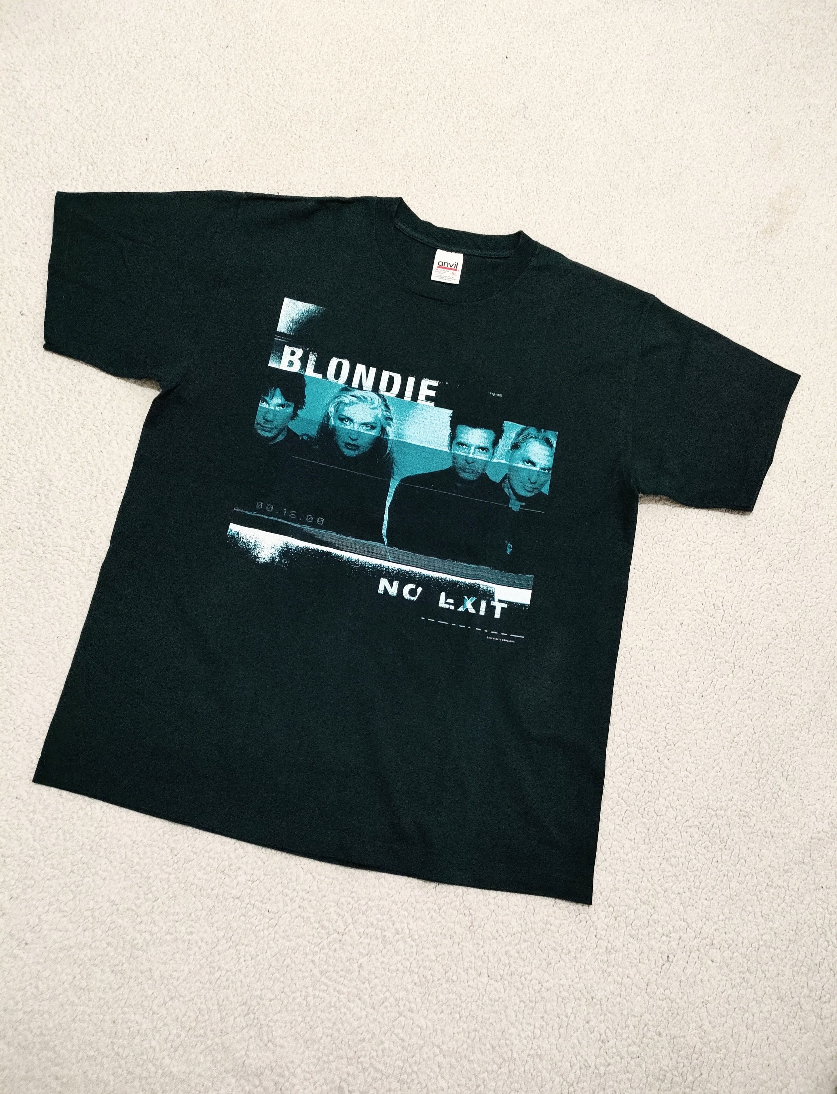 Band Tees × Vintage Vintage 90s BLONDIE - NO EXIT T-Shirt Debbie Harry Size US XL / EU 56 / 4 - 10 Thumbnail