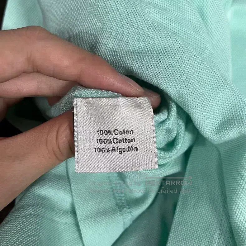 Hermes Hermes Mint Green H Letter Polo Shirt Size US M / EU 48-50 / 2 - 5 Thumbnail