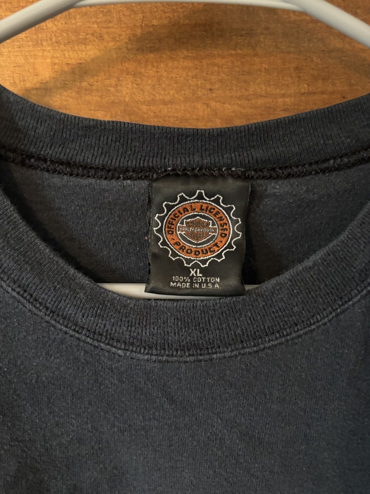 Harley Davidson × Vintage Vintage Harley Davidson TShirt Size US XL / EU 56 / 4 - 2 Thumbnail
