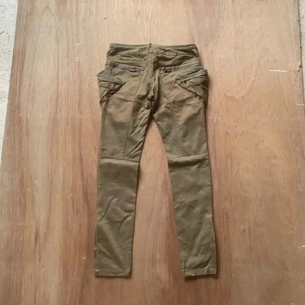 Japanese Brand VTG BARAK DENIM STRETCHABLE SKINNY ZIPPER LEG TROUSERS PANTS Size US 28 / EU 44 - 12 Thumbnail