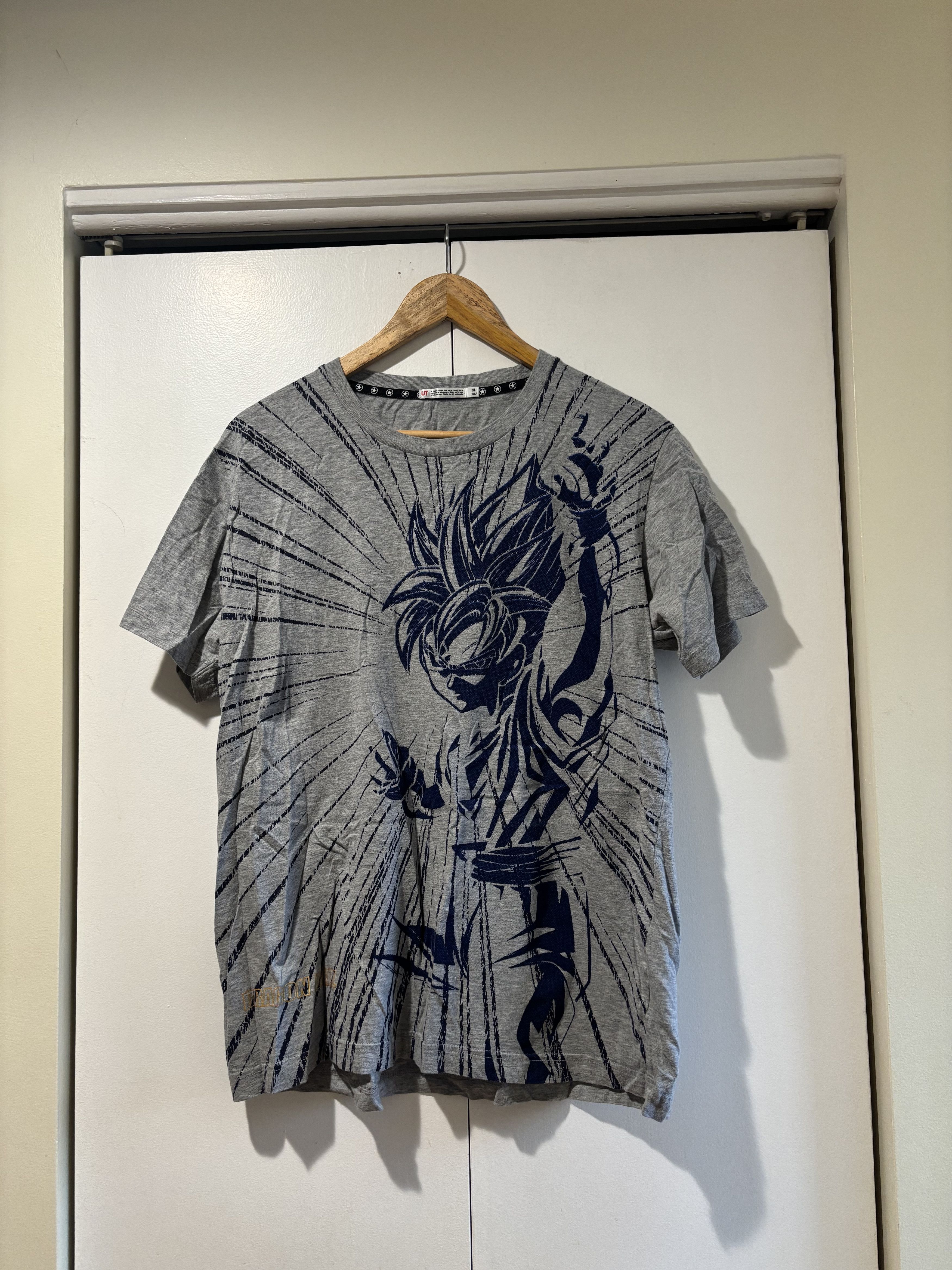 Uniqlo × Vintage Rare Dragon Ball Kai Uniqlo Shirt Size US XL / EU 56 / 4 - 3 Thumbnail