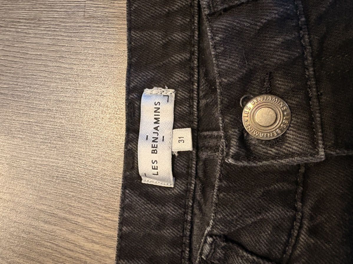 Les Benjamins Les Benjamins FW21 BlackDenim Pant Size US 31 - 9 Thumbnail