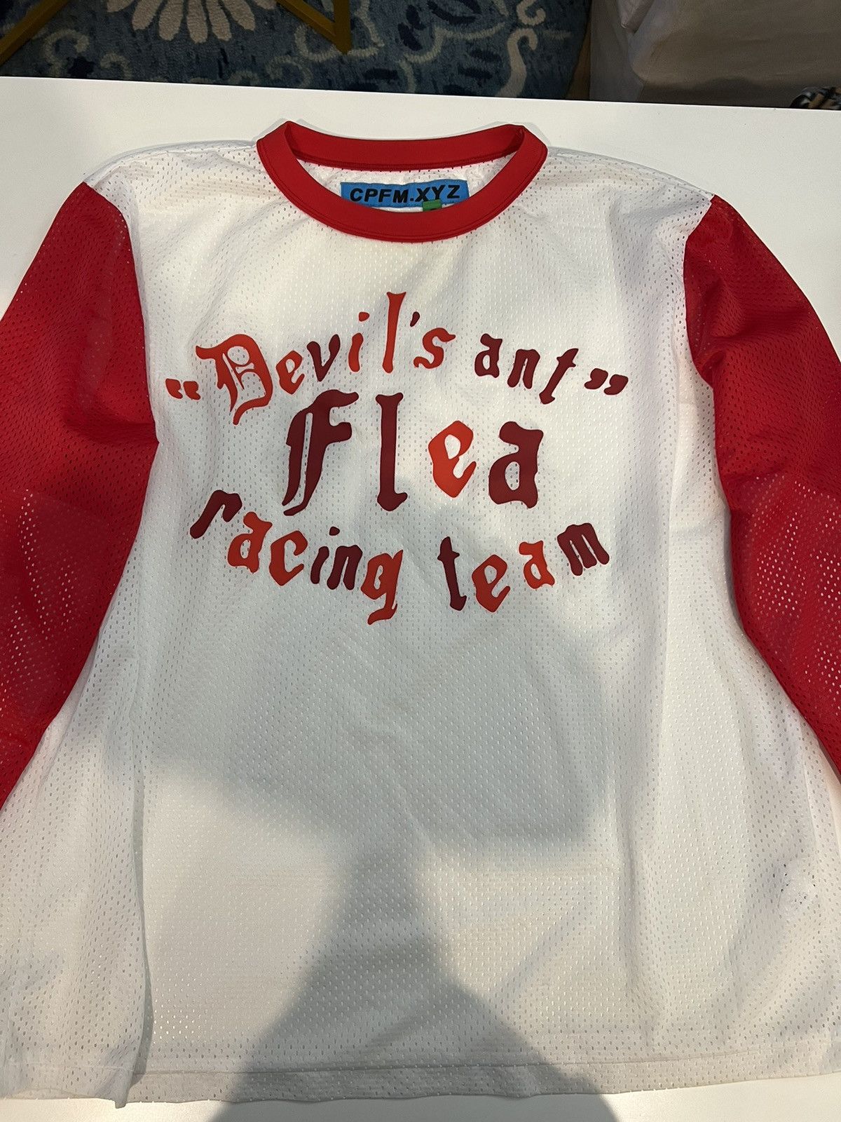 Cactus Plant Flea Market CPFM long sleeve jersey devils ant racing