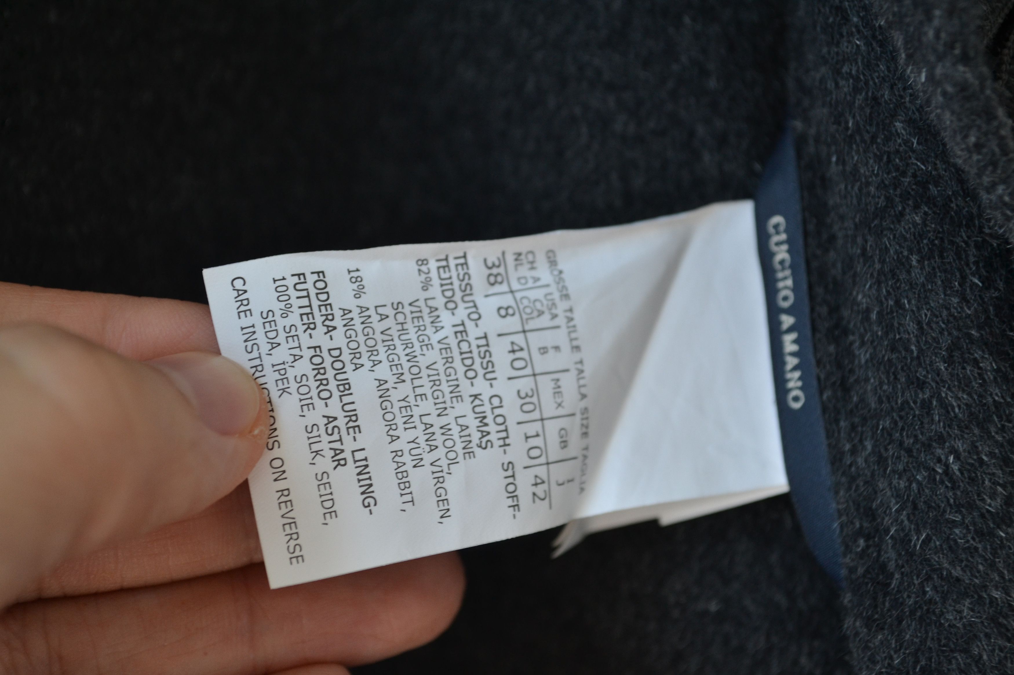 Max Mara Max Mara Coat Jacket Angora Wool Overcoat Silk Grey Size M / US 6-8 / IT 42-44 - 9 Thumbnail