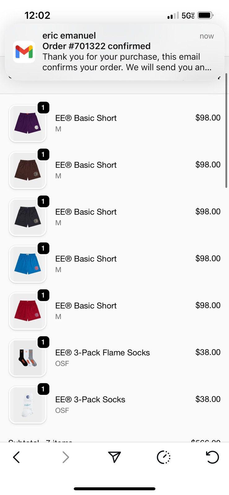 Eric Emanuel Eric Emanuel EE white socks w royal blue E 3-pack Size ONE SIZE - 3 Thumbnail