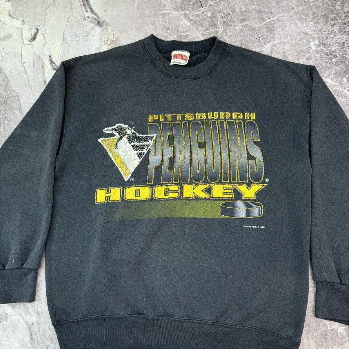 NHL × Nutmeg × Vintage Vintage Pittsburgh Penguins Hockey NHL Streetwear Size US L / EU 52-54 / 3 - 11 Thumbnail