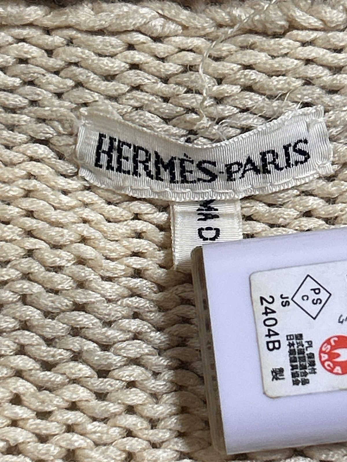 Hermes Hermès Martin Margiela Era Vareuse Knit Cardigan (Striped) Size S / US 4 / IT 40 - 2 Thumbnail