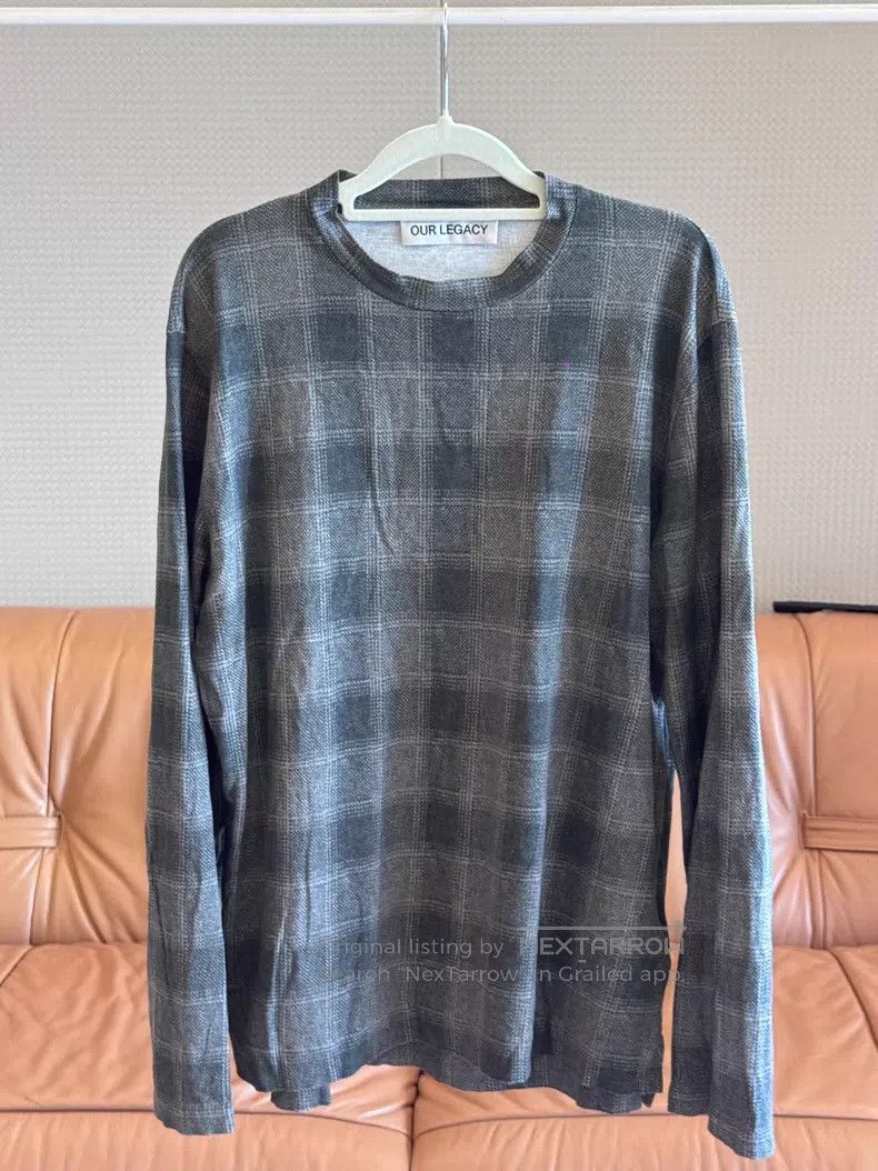 Our Legacy Our Legacy Green knitted long-sleeved top Size US S / EU 44-46 / 1 - 1 Thumbnail