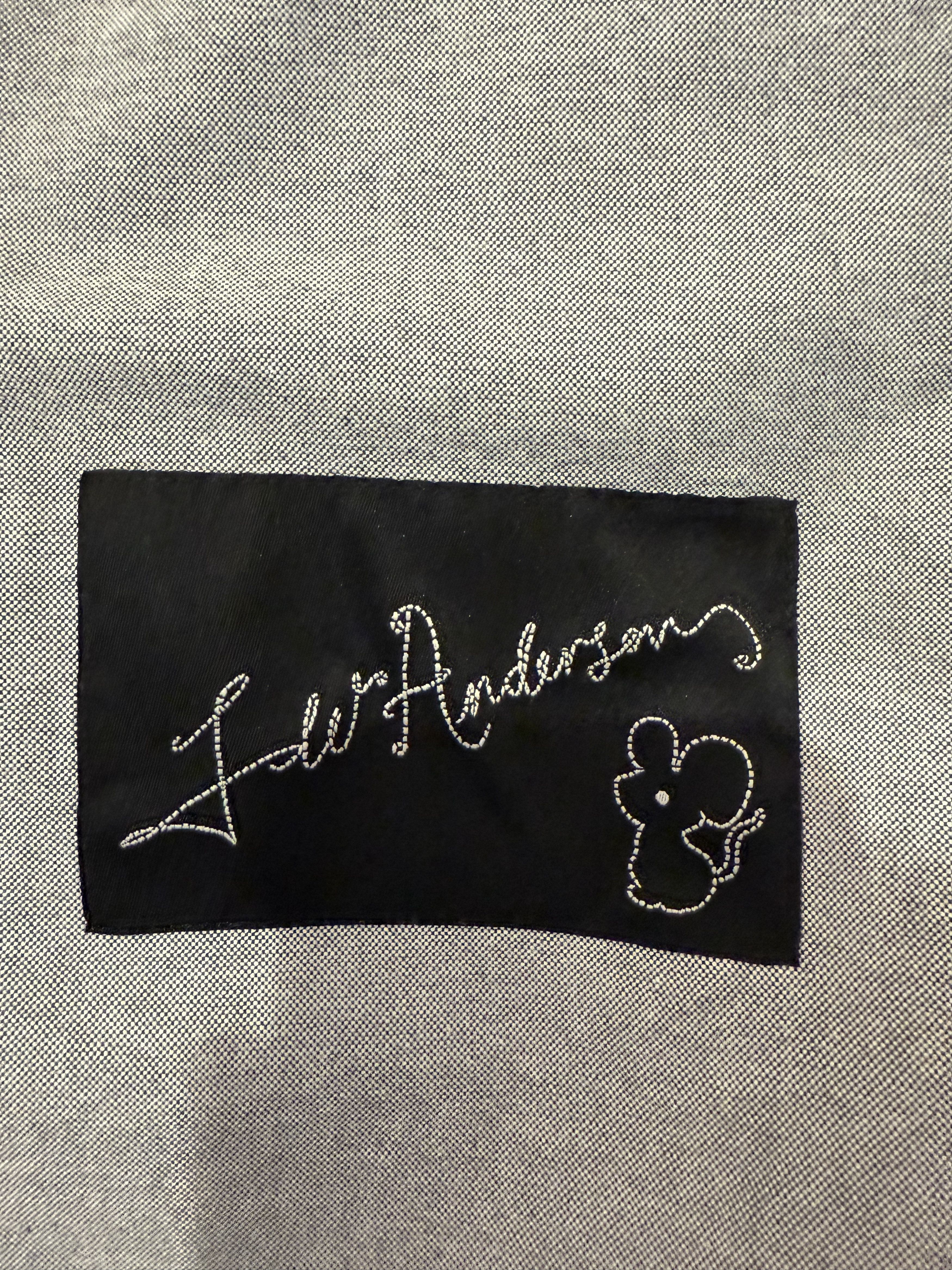 JW Anderson JW ANDERSON CLASSIC FIT PATCHWORK SHIRT Size US M / EU 48-50 / 2 - 4 Thumbnail
