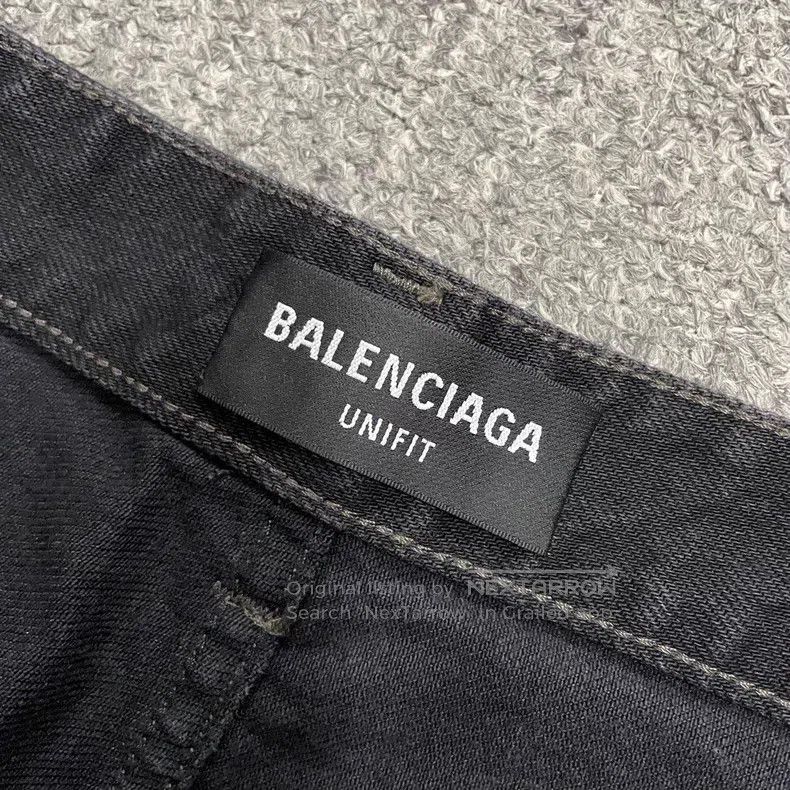 Balenciaga Balenciaga size S Double Hook Denim Pants, Size S Size US 27 - 5 Thumbnail