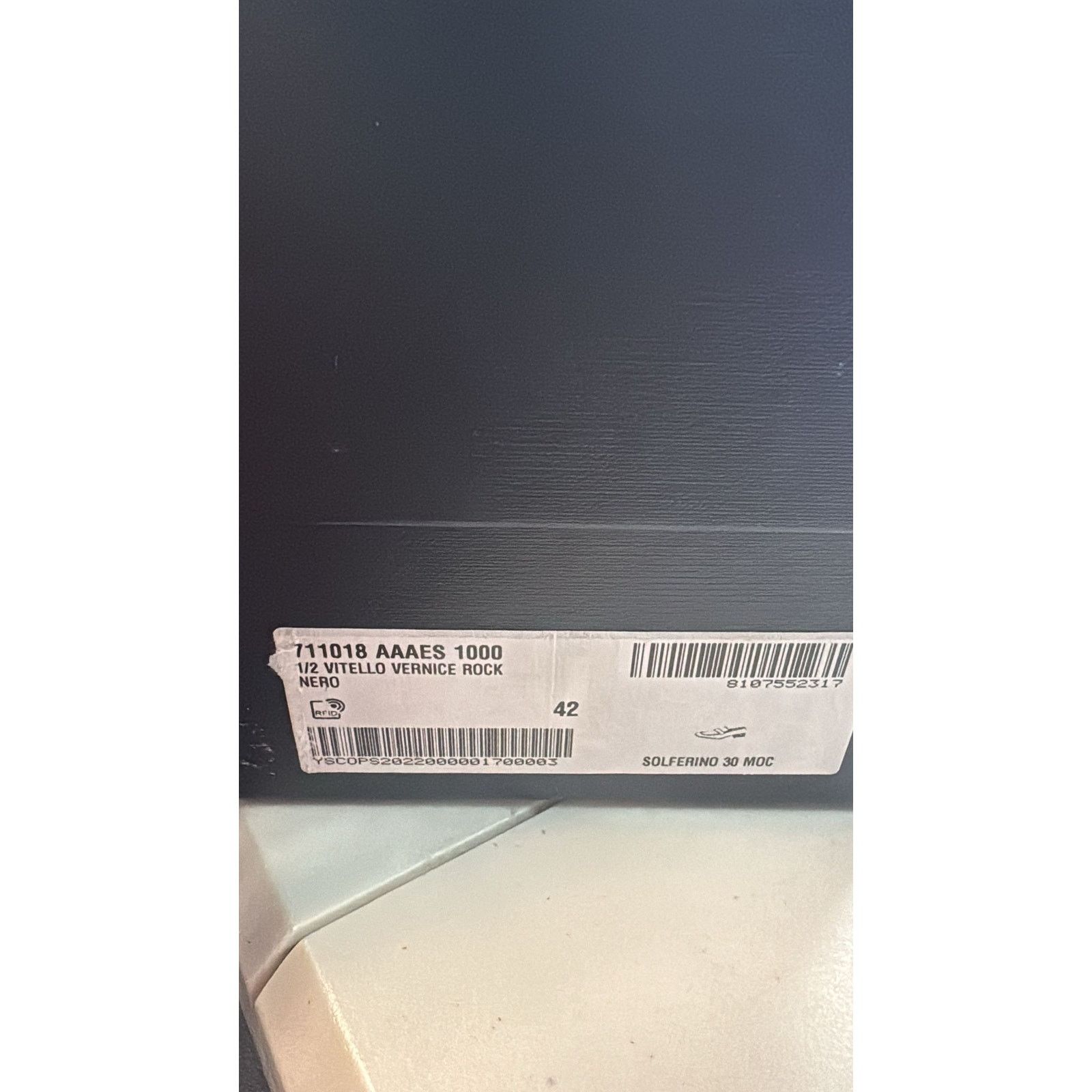 Saint Laurent Paris o1rshd1 Solferino 30 Moccasin in Nero Size US 9 / EU 42 - 20 Thumbnail