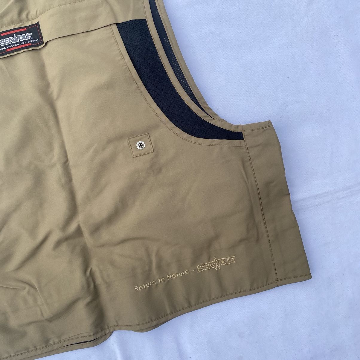 Hunter × Japanese Brand × Vintage SeaWolf Hunters Fishing Angler’s Gear Multi Pocket Vest Size US XXL / EU 58 / 5 - 19 Thumbnail