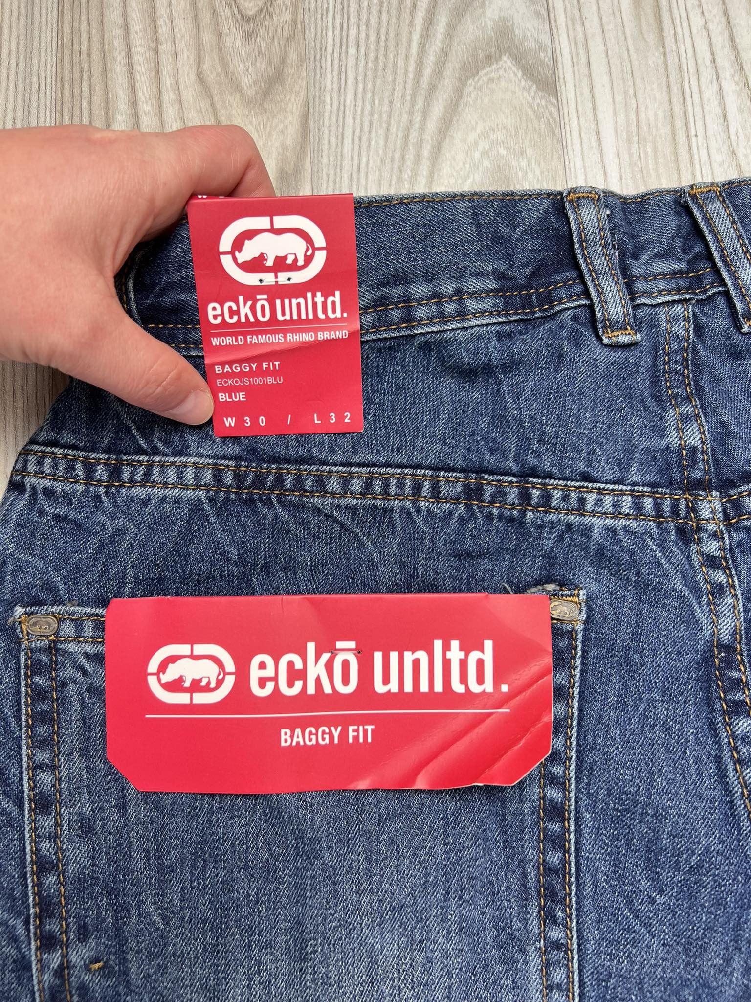 Ecko Unltd. Ecko Unltd. Fat Brown Baggy Denim pants 🔥💥 Size US 30 / EU 46 - 13 Thumbnail