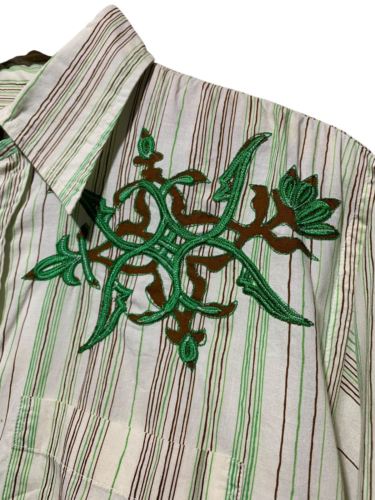 291295=Homme 2000s 291295=Homme tribal western shirt Size US M / EU 48-50 / 2 - 3 Thumbnail