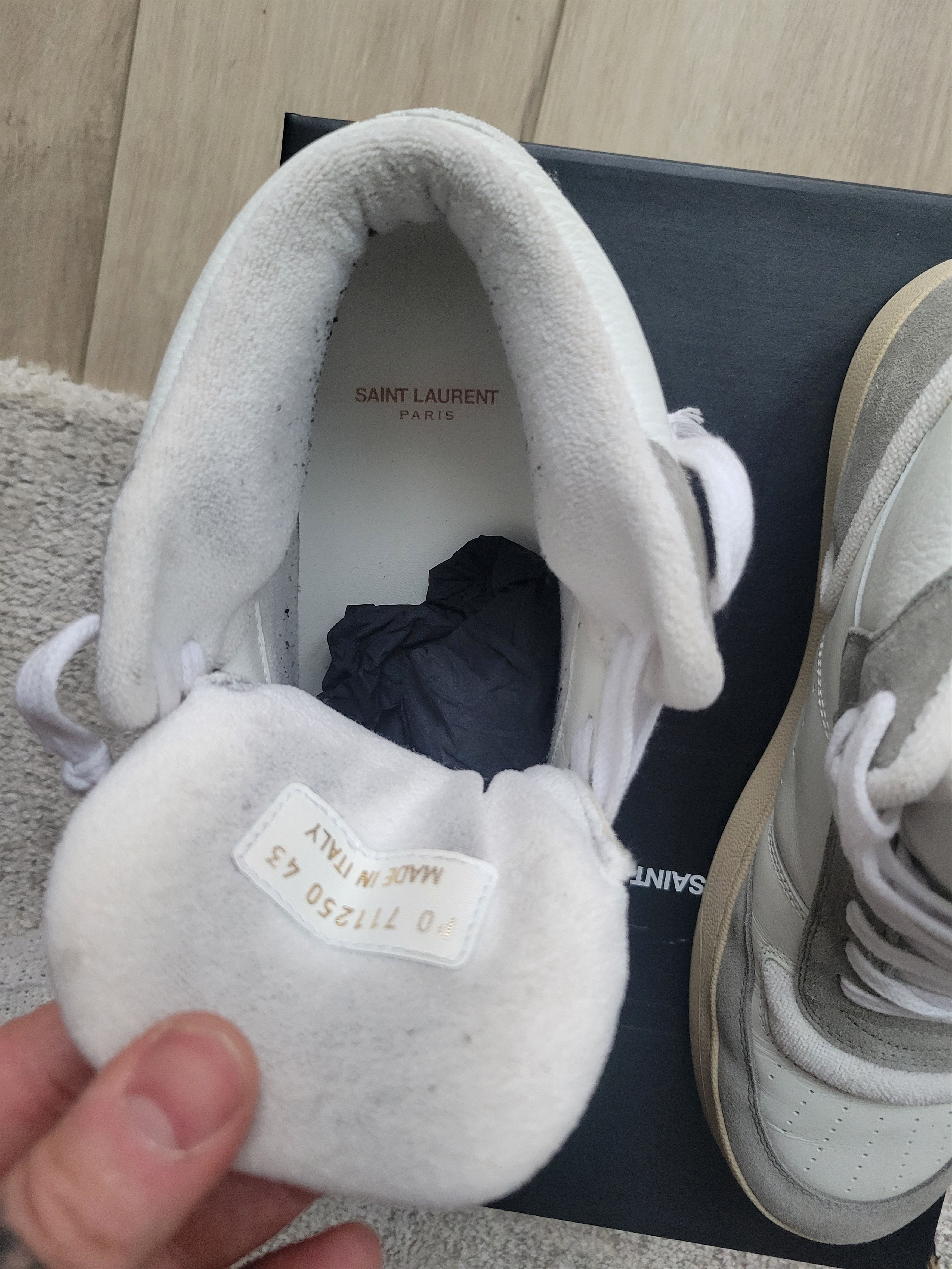 Saint Laurent Paris High top 80 Size US 10 / EU 43 - 12 Thumbnail