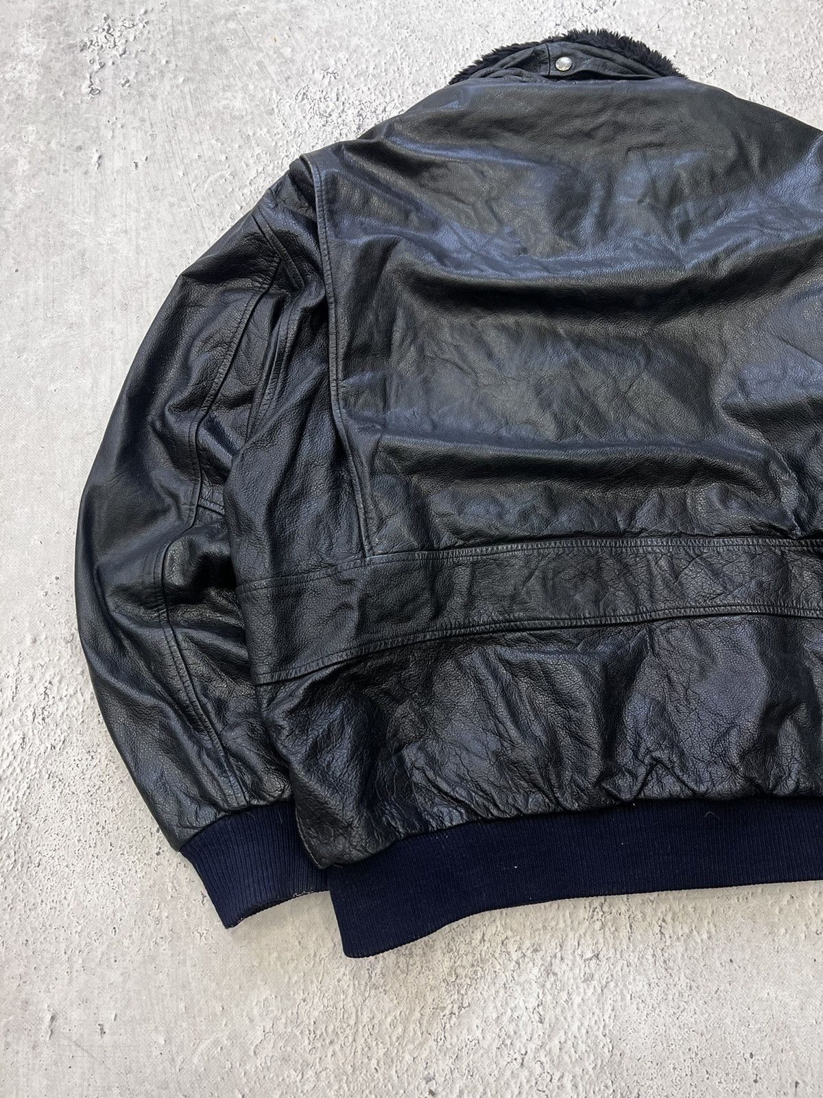 Vintage Leather Jacket Y2K Streetwear Fashion Vintage Opium Emo Punk Size US XL / EU 56 / 4 - 11 Thumbnail