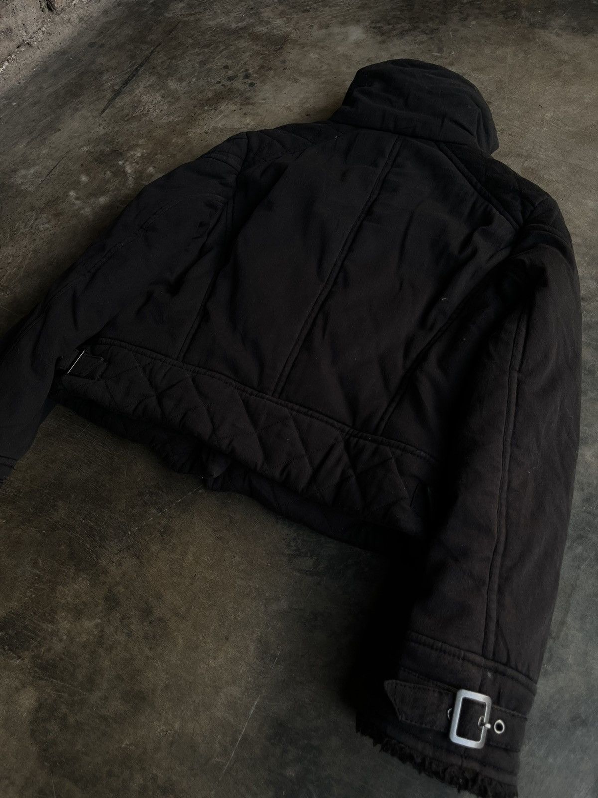 Isamu Katayama Backlash JAPANESE FUR JACKET BIKERS BONDAGE ZIPPER GOTHIC PUNK STYLE Size US S / EU 44-46 / 1 - 6 Thumbnail