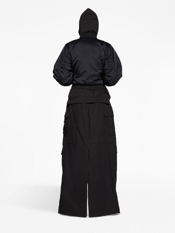 Balenciaga Balenciaga Shrunk Cropped Bomber Jacket Size US L / EU 52-54 / 3 - 8 Thumbnail