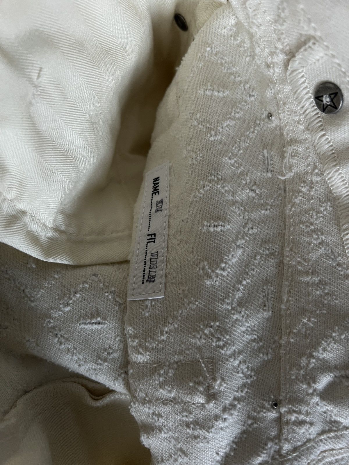 Golden Goose Jean in cotton wide cut golden goose Size 26" / US 2 / IT 38 - 10 Thumbnail