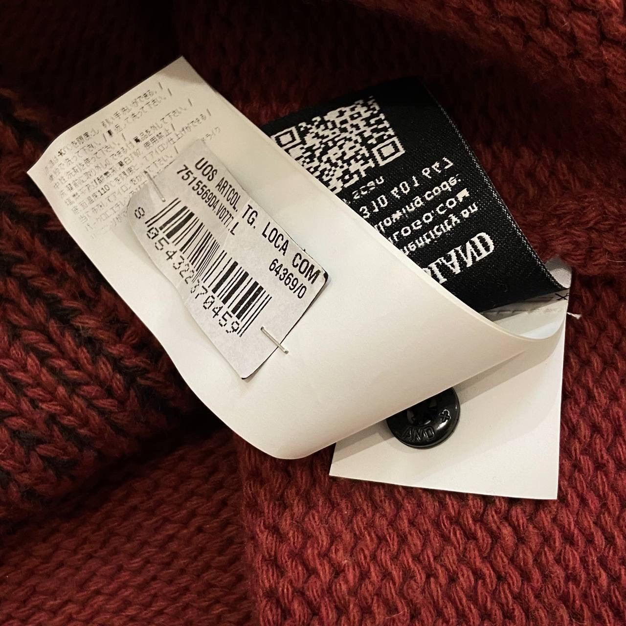 Stone Island Stone Island Lambswool Knitwear Size US L / EU 52-54 / 3 - 6 Thumbnail