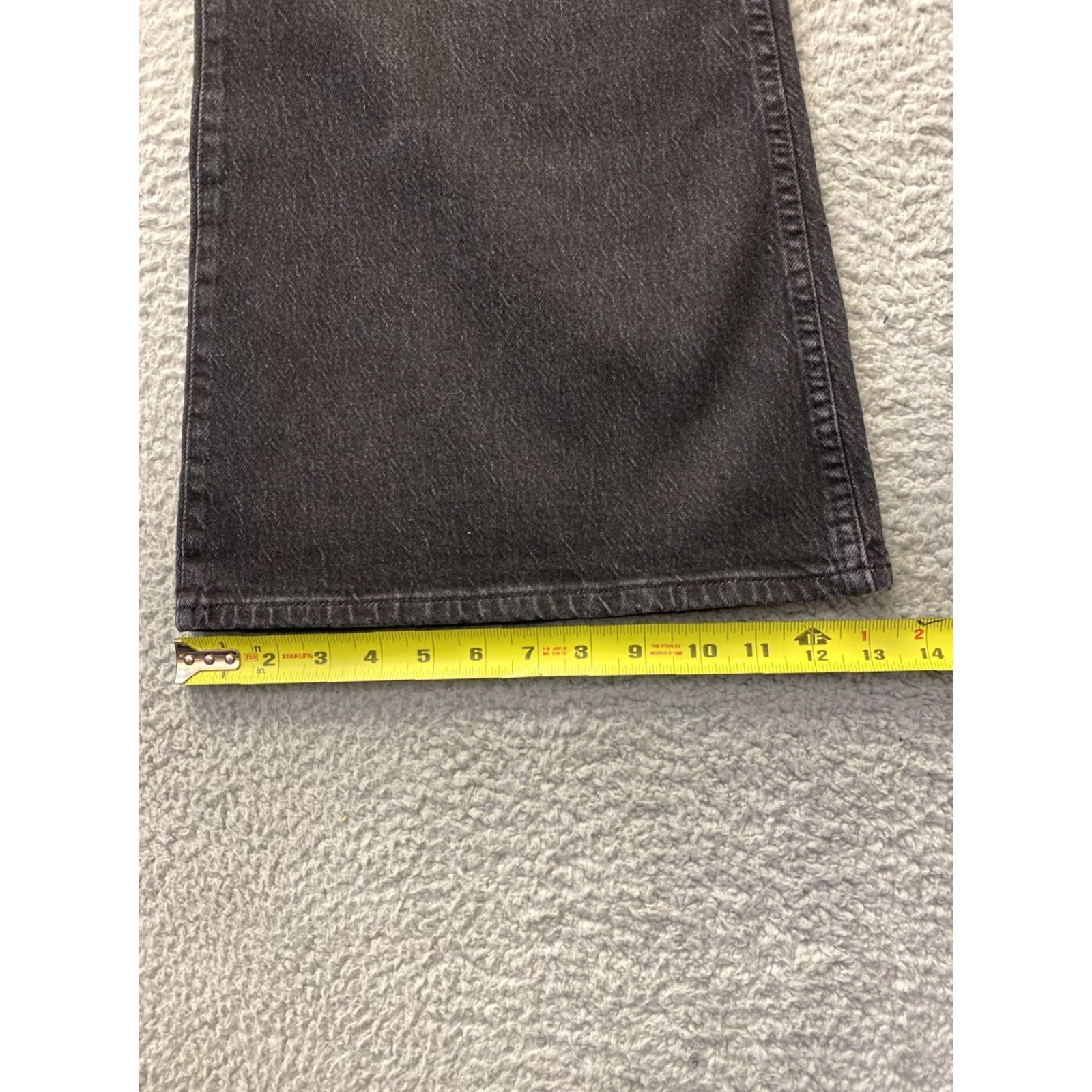 Wrangler WRANGLER High Rise Flare Jeans Rhinestone Black Women Size 36x34 Size 25" / US 0 / IT 36 - 7 Thumbnail