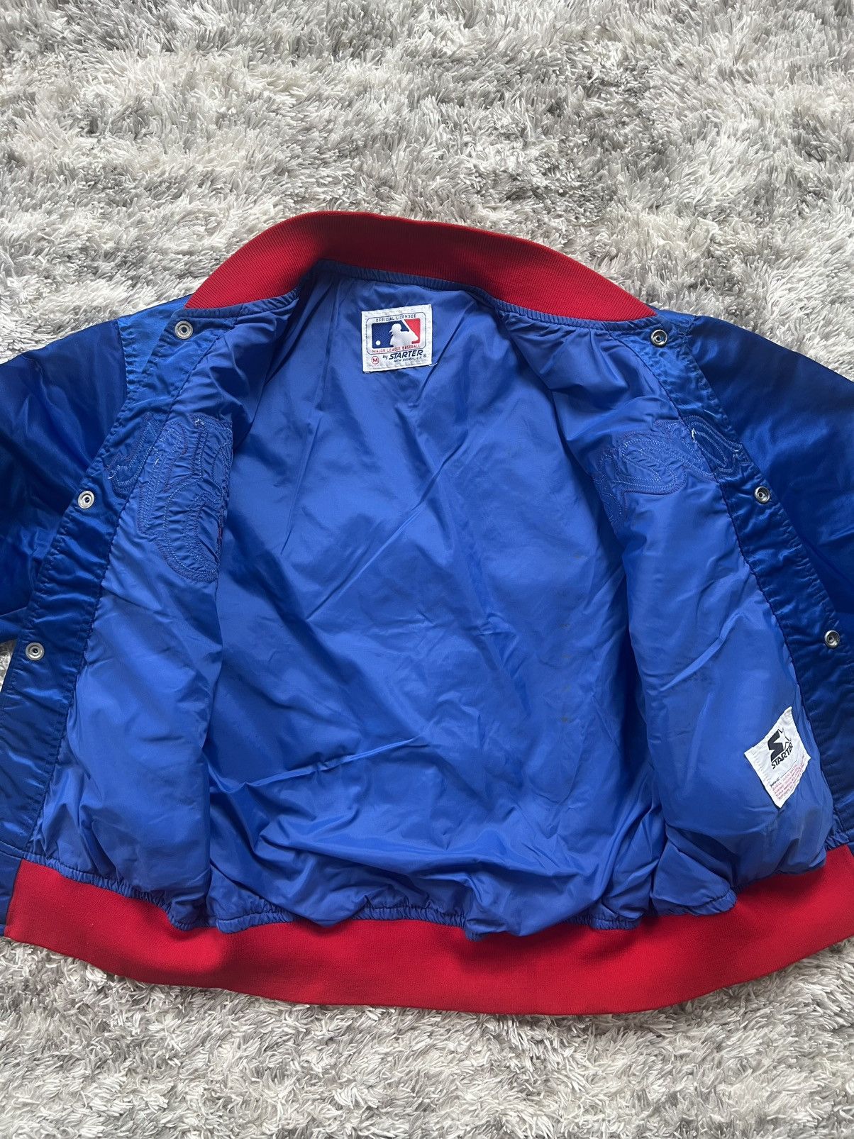 Starter Vintage Atlanta Braves Starter Jacket Size US M / EU 48-50 / 2 - 5 Thumbnail