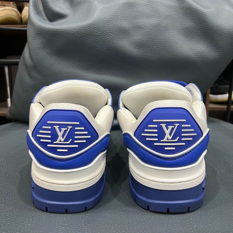 Louis Vuitton Louis Vuitton Trainer Maxi Stylish Low-Top Sneakers -2508 Size US 9.5 / EU 42-43 - 3 Thumbnail