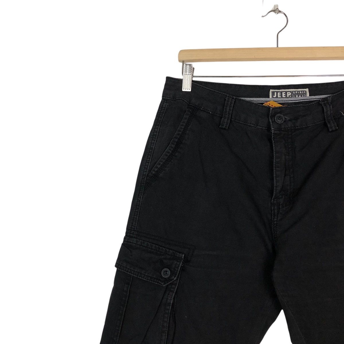 Japanese Brand 🔥Bush Pants Multi Pocket Cargo Jeep 3D Pockets Survival Size US 33 - 7 Thumbnail
