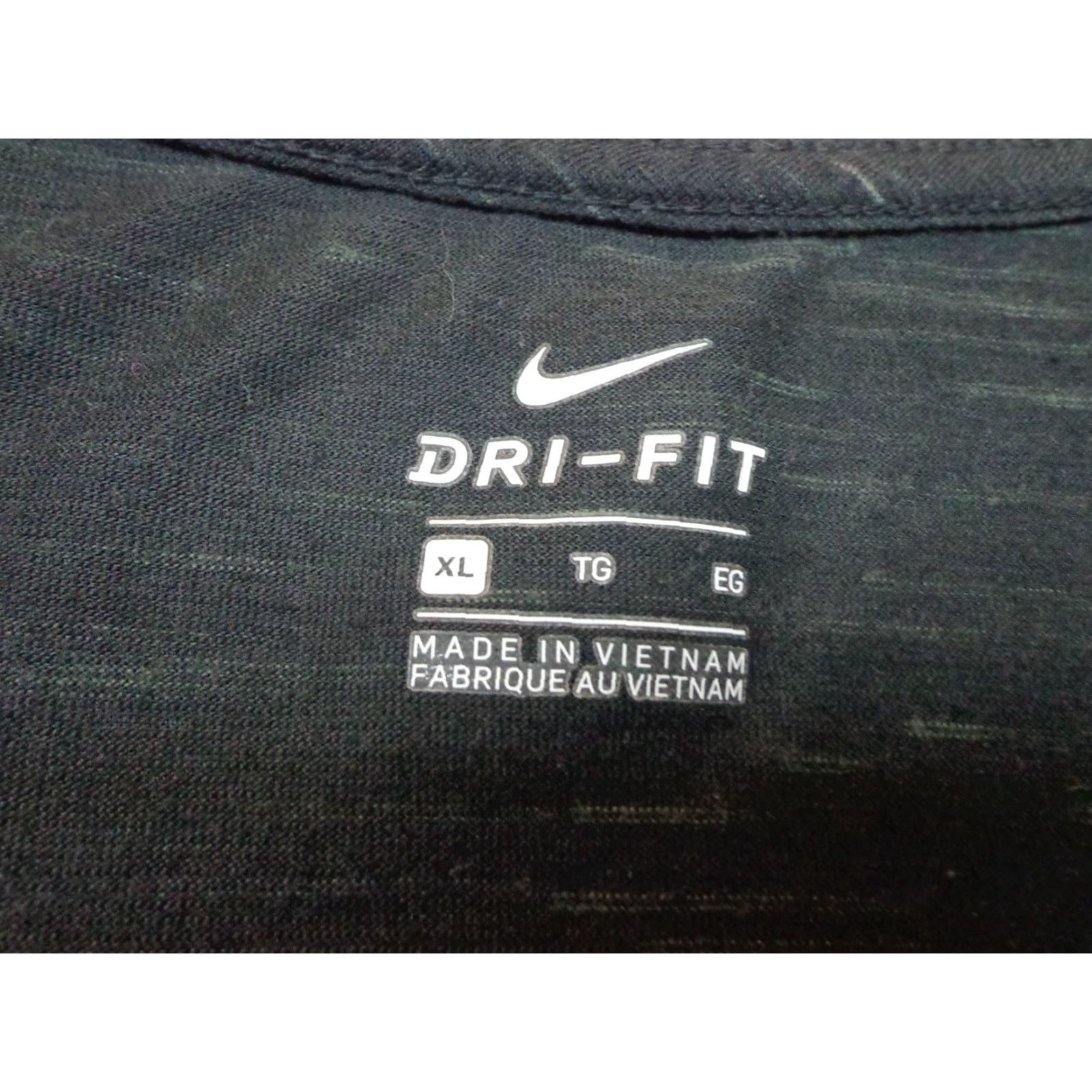 Nike Nike Dri-Fit Women’s XL Short Sleeve Scoop Neck T-Shirt Black Size XL / US 12-14 / IT 48-50 - 3 Thumbnail