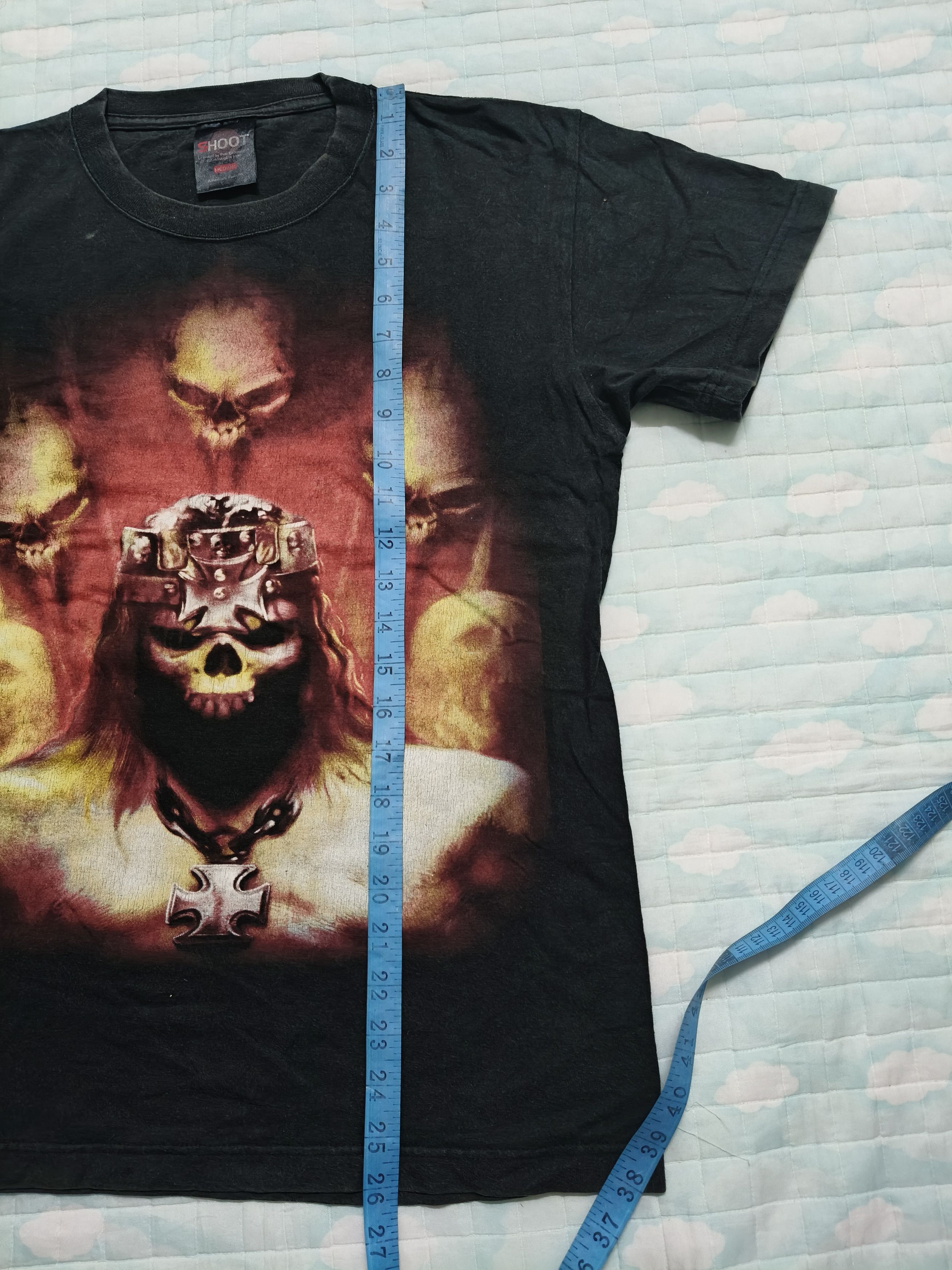 Vintage Vintage WWF "Triple H" Skull King Shrit Size US M / EU 48-50 / 2 - 7 Thumbnail