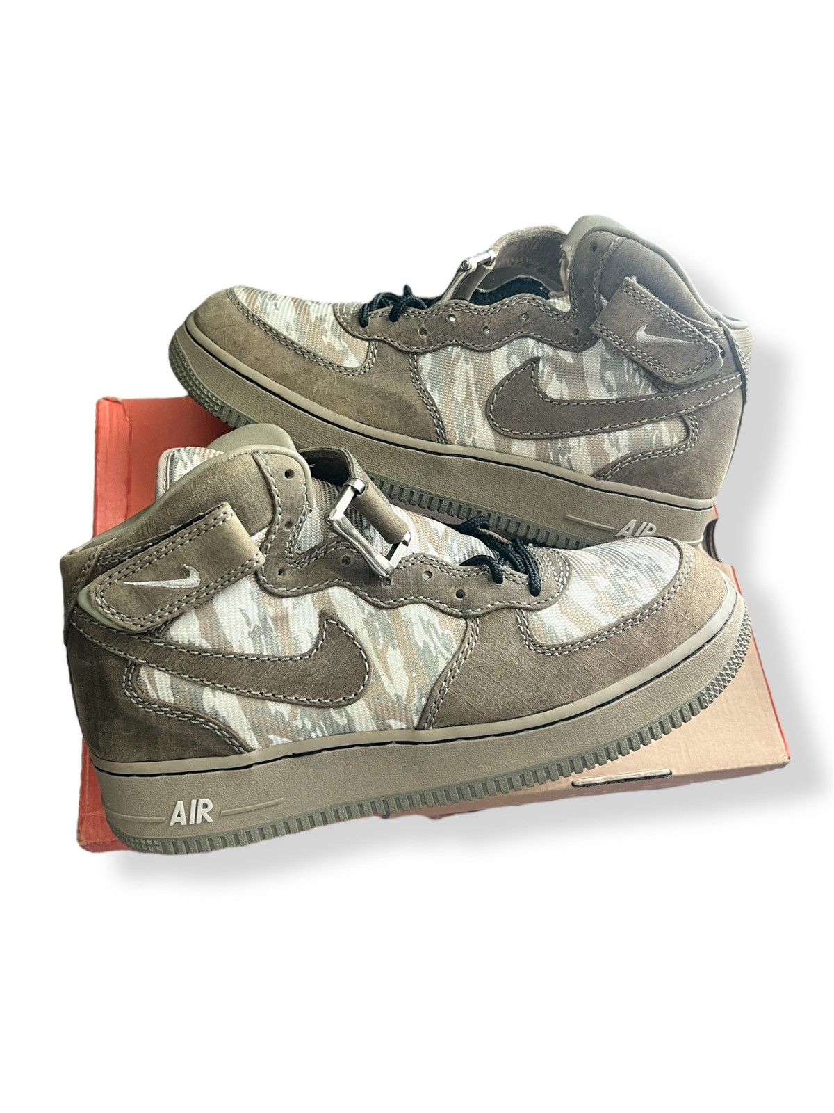 Nike 2004 Nike Air Force X Mid - Stash x Nort/RECON - Size 8.5 Size US 8.5 / EU 41-42 - 6 Thumbnail