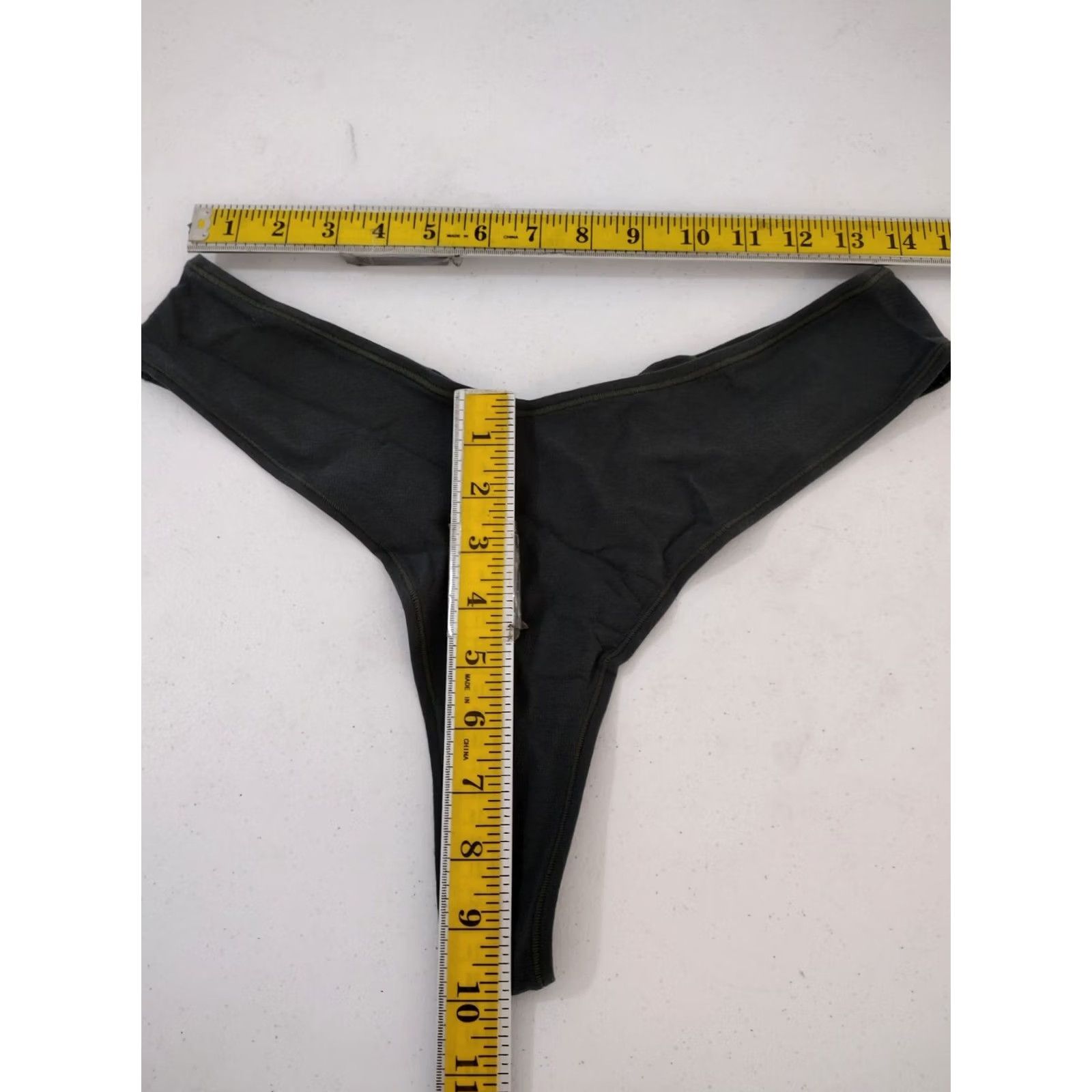SKIMS Skims Women's Cotton Jersey Dipped Thong Color Deep Sea Size 4X PN-DTH-0271 Size XXL / US 16-18 / IT 52-54 - 4 Thumbnail