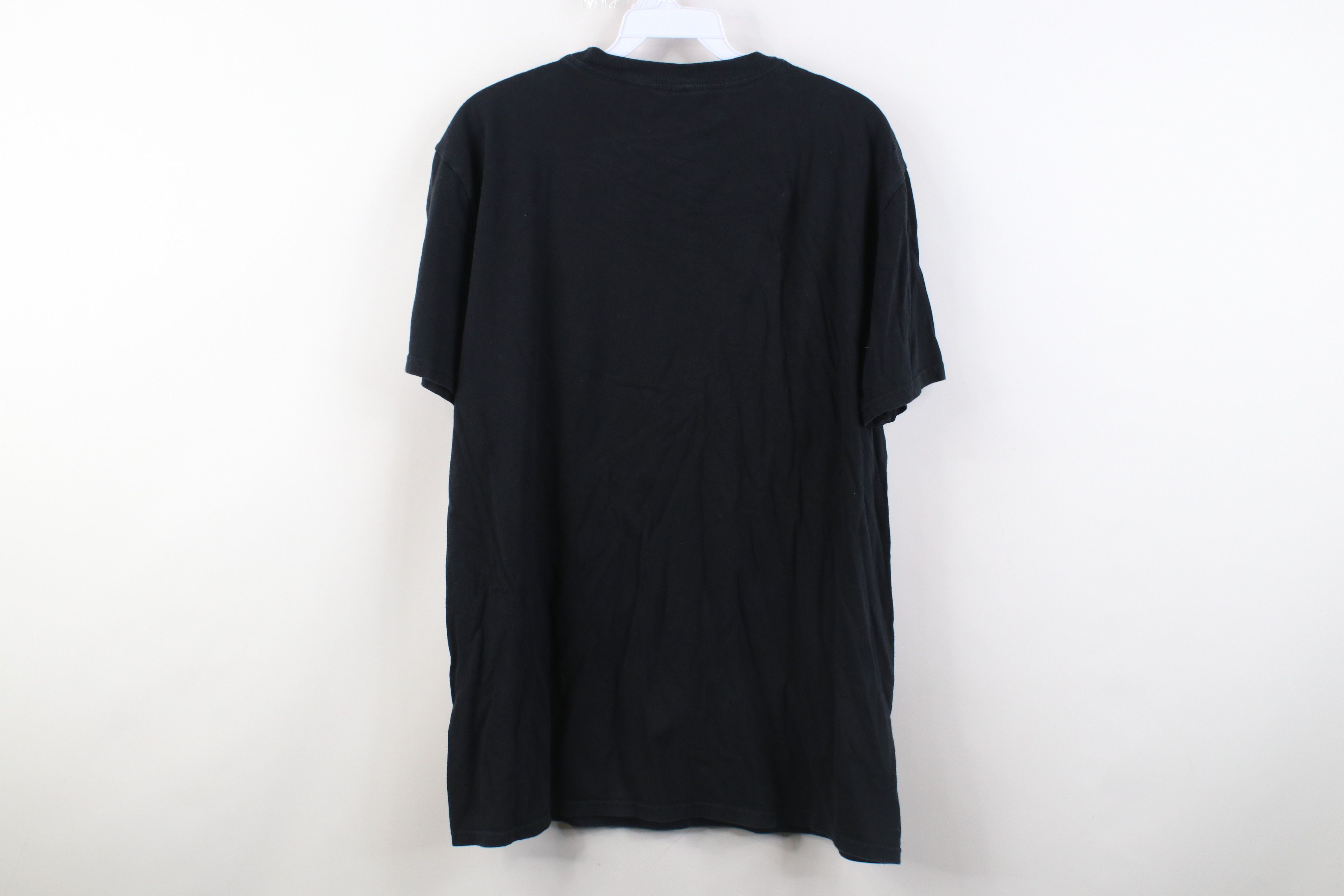 Vintage Vintage Y2K Marvel Comics Skull Camouflage T-Shirt Black Size US L / EU 52-54 / 3 - 12 Thumbnail
