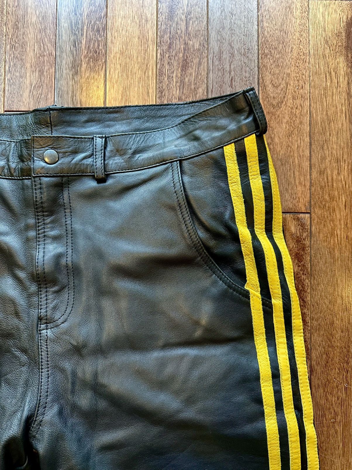 Vale Vale Kill Bill Moto Pants - black - Faux Leather - size 34 Size US 34 / EU 50 - 5 Thumbnail