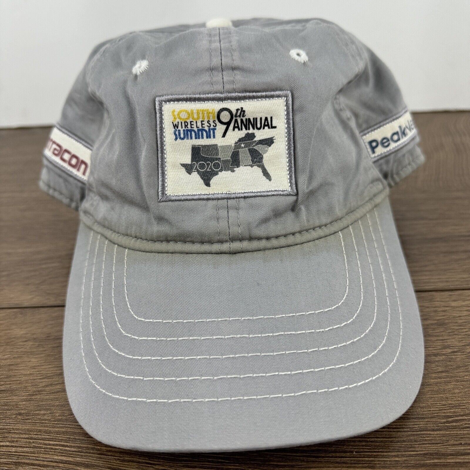 Other South Wireless Summit Hat 9th Annual Gray Hat Adjustable Adu Size ONE SIZE - 1 Thumbnail